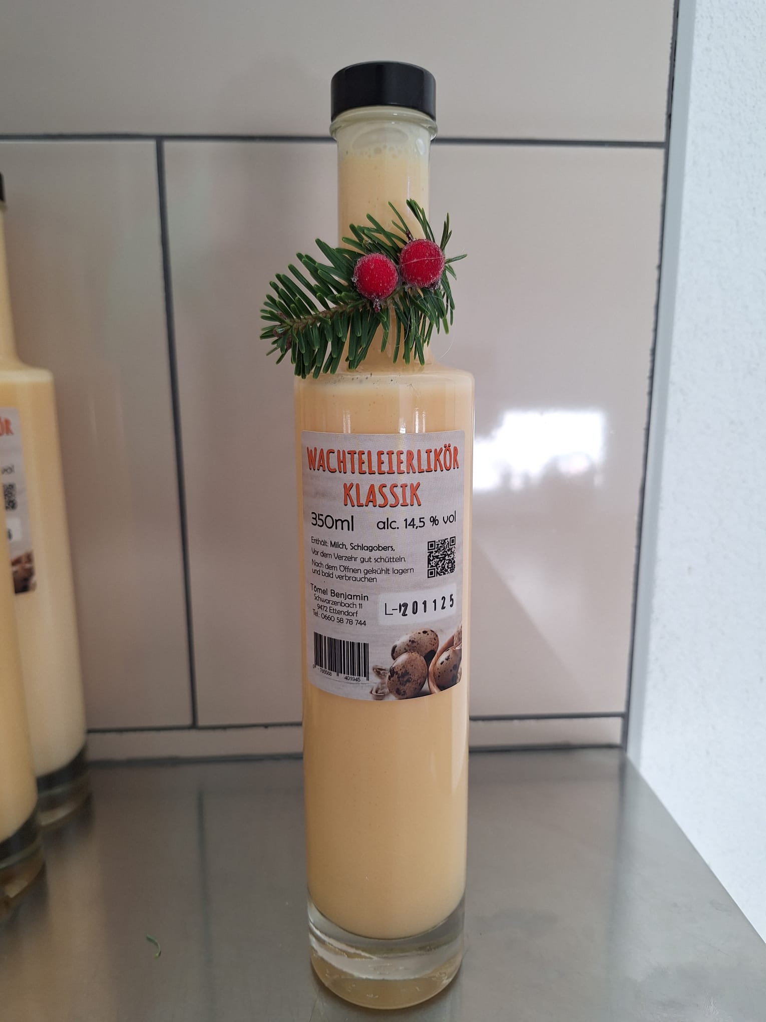 Wachteleierlikör Klassik