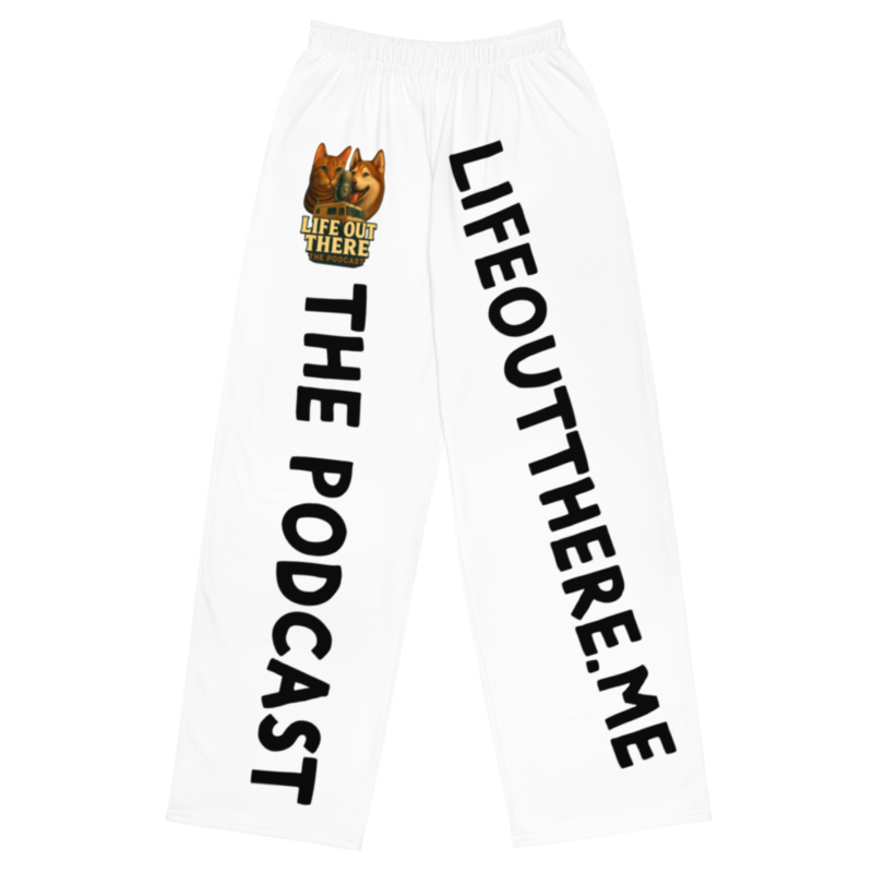 All-over print unisex wide-leg pants