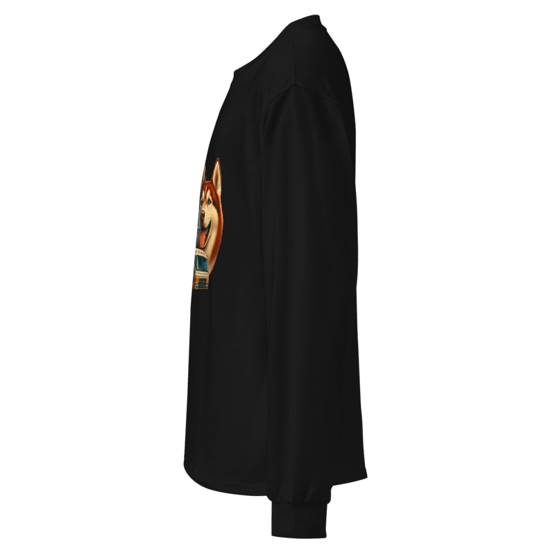 Premium heavyweight long sleeve shirt (Black)