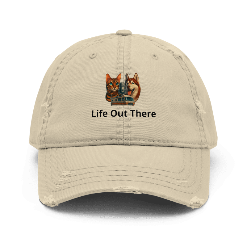 Life Out There Embroidered Cap