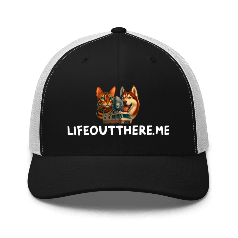 Life Out There Classic Trucker Cap Embroidered