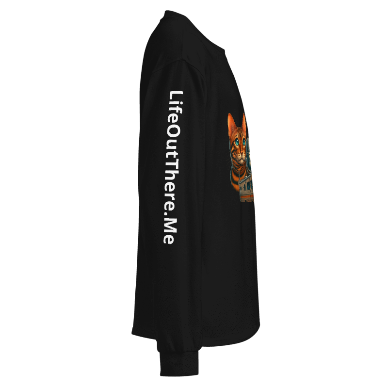 Premium heavyweight long sleeve shirt (Black)