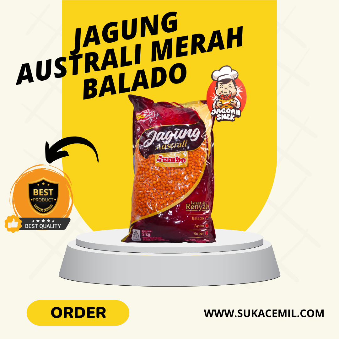 JAGUNG AUSTRALI MERAH RASA BALADO