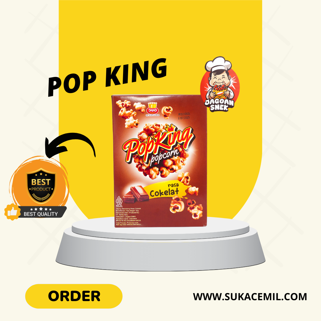 POP KING RASA COKLAT