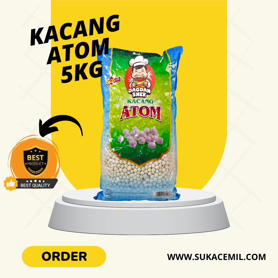 KACANG ATOM JAGOAN SNEK 5KG