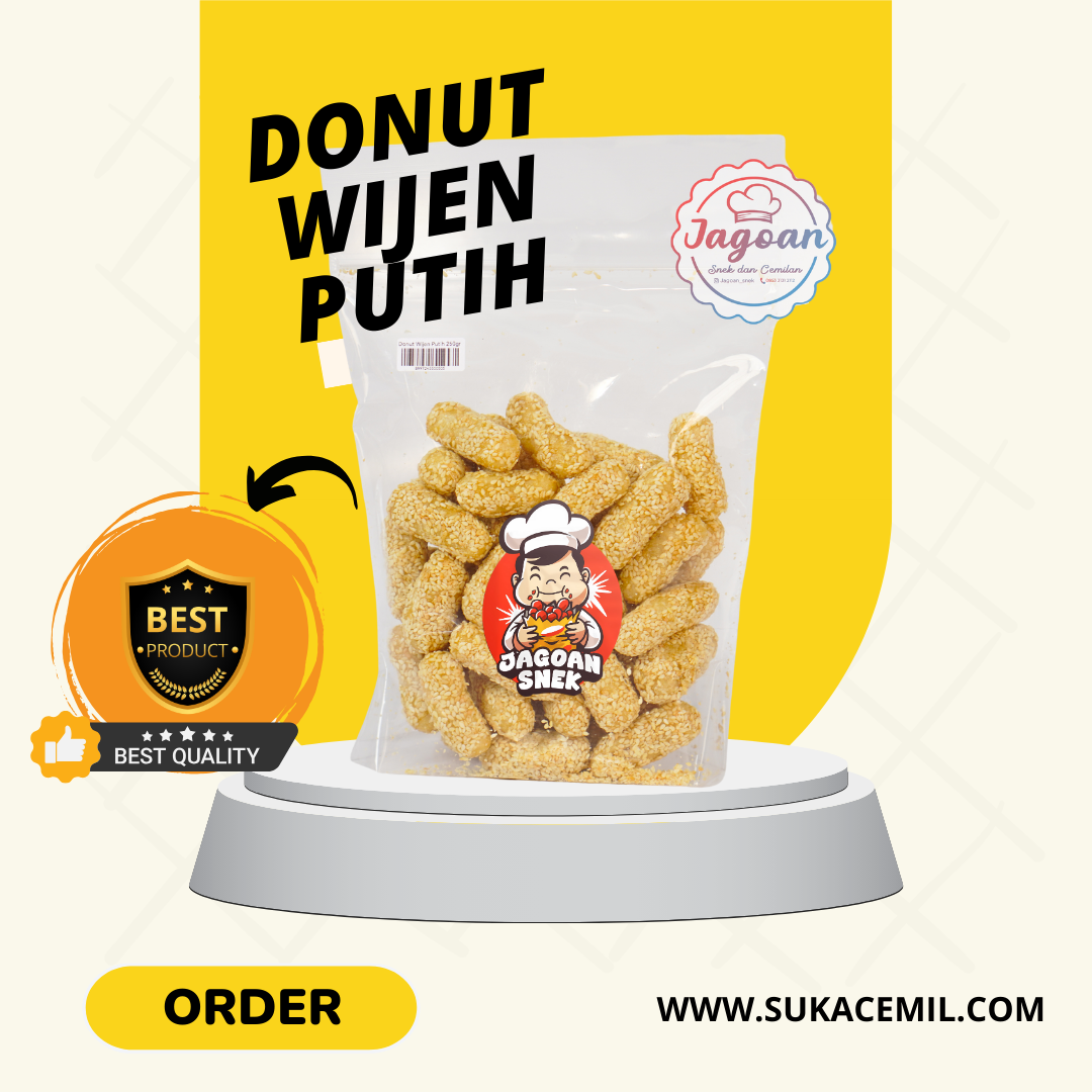 DONUT WIJEN PUTIH JAGOAN SNEK