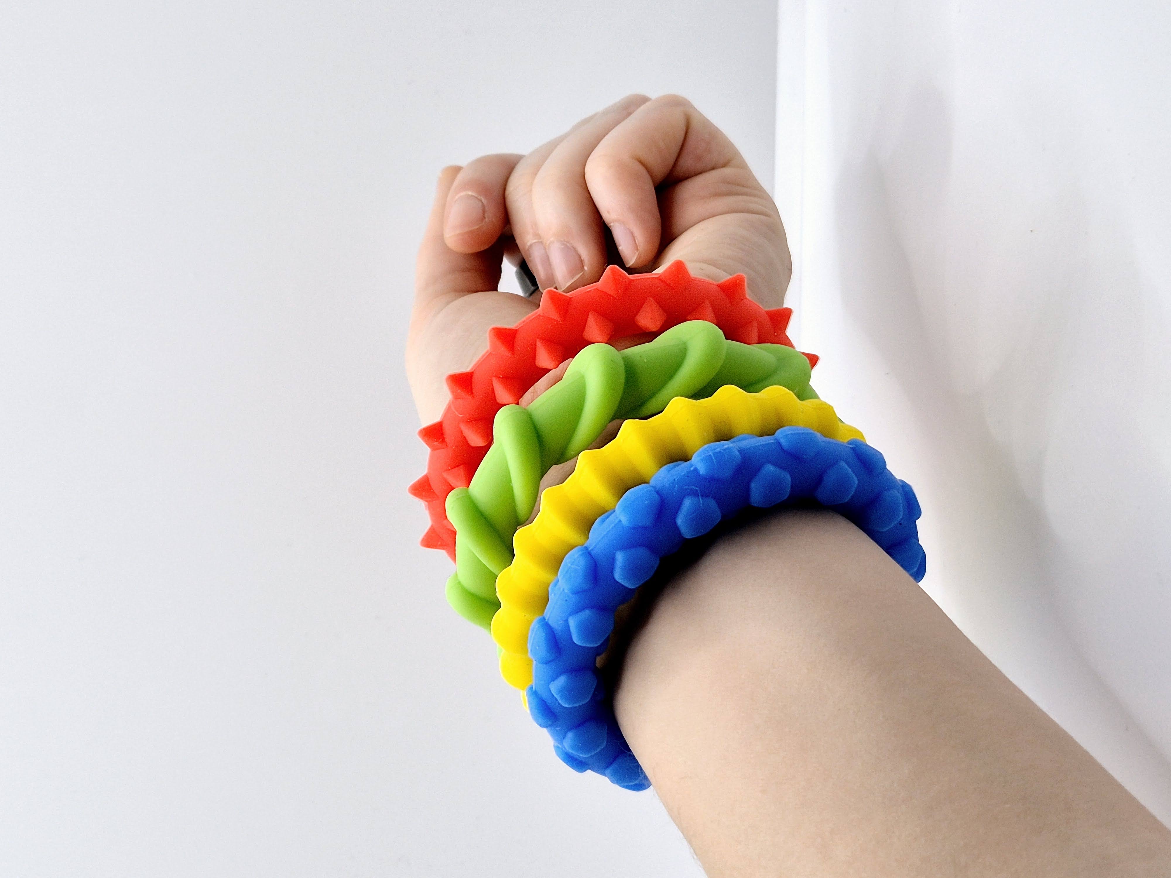 Tekstūrinės apyrankės, 4 vnt.