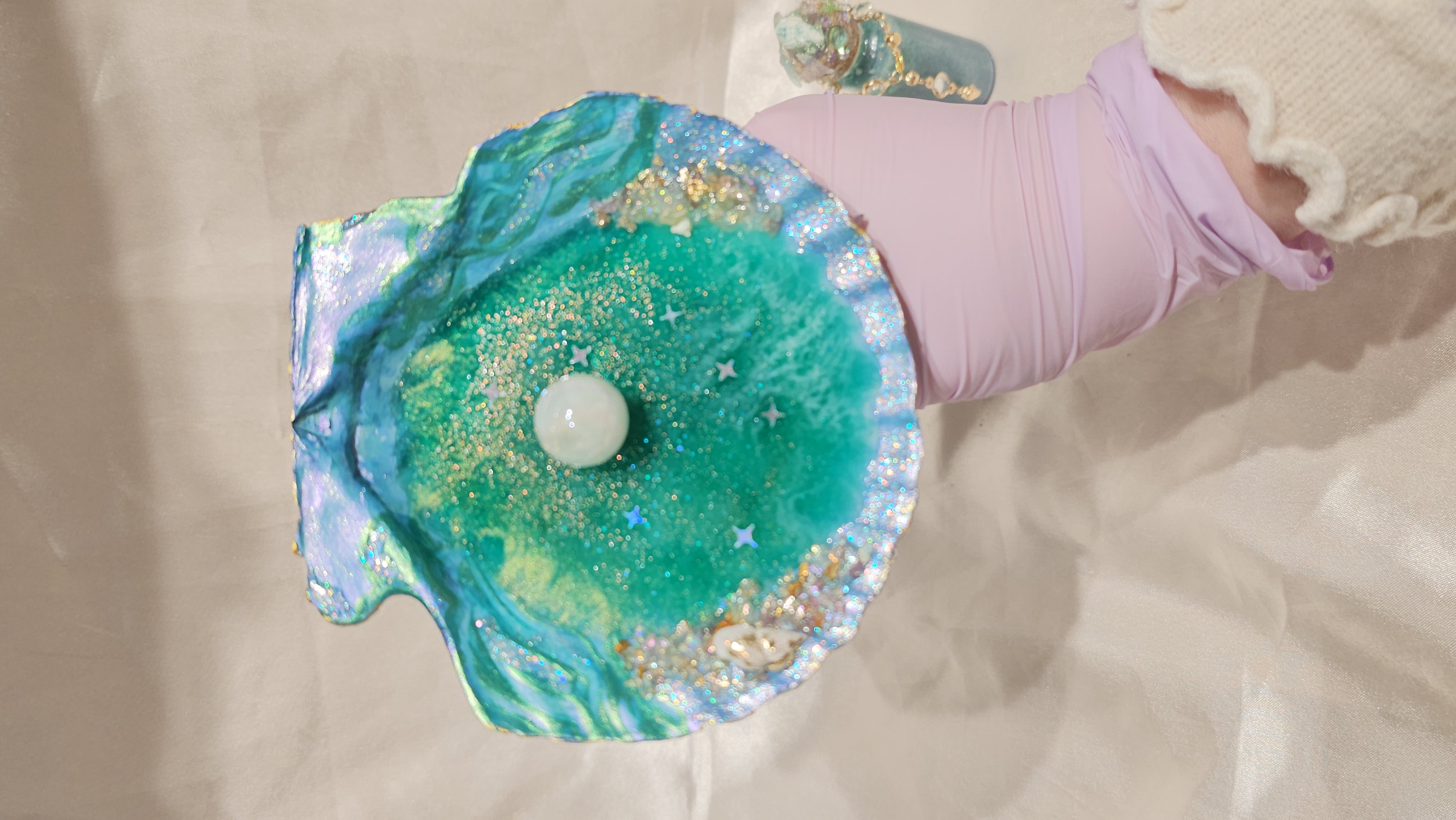 Siren’s Untold Verse - Half Scallop Altar/Jewelry Tray Collection