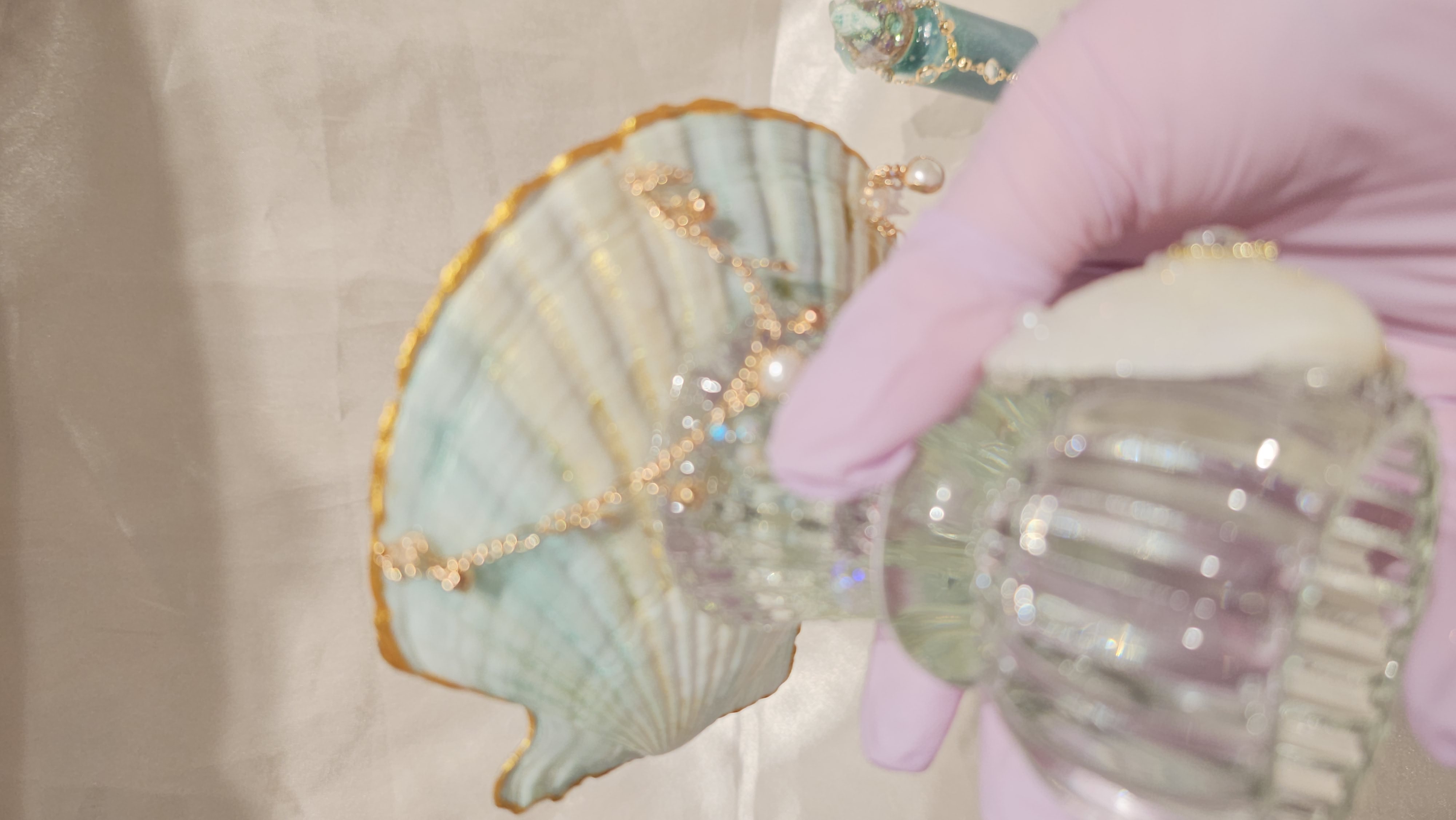 Siren’s Untold Verse - Half Scallop Altar/Jewelry Tray Collection