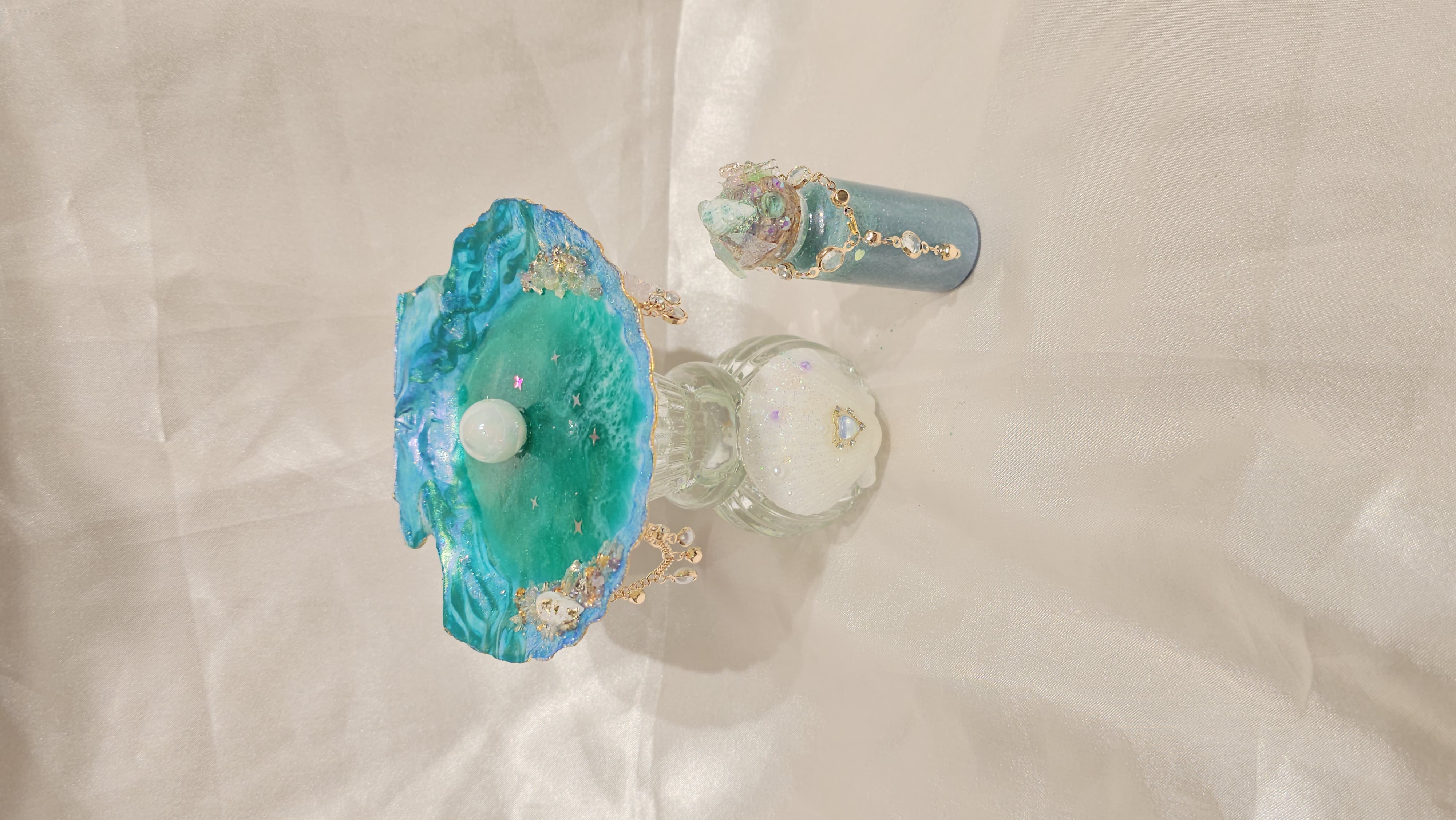Siren’s Untold Verse - Half Scallop Altar/Jewelry Tray Collection