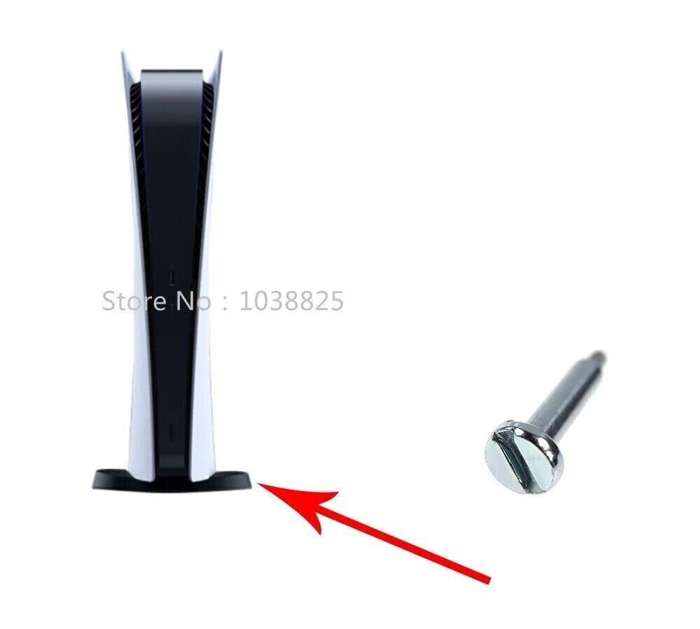 PS5 Schraube unten für Stativ / Stand Fuß / passgenau für alle Versionen