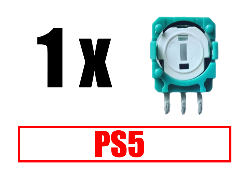 PS5 Controller Drehwiederstand Potentiometer Stickdrift Playstation Premium OEM