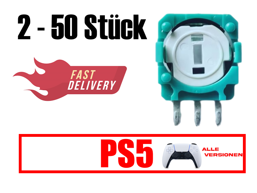 PS5 Controller Drehwiederstand Potentiometer Stickdrift Playstation Premium OEM