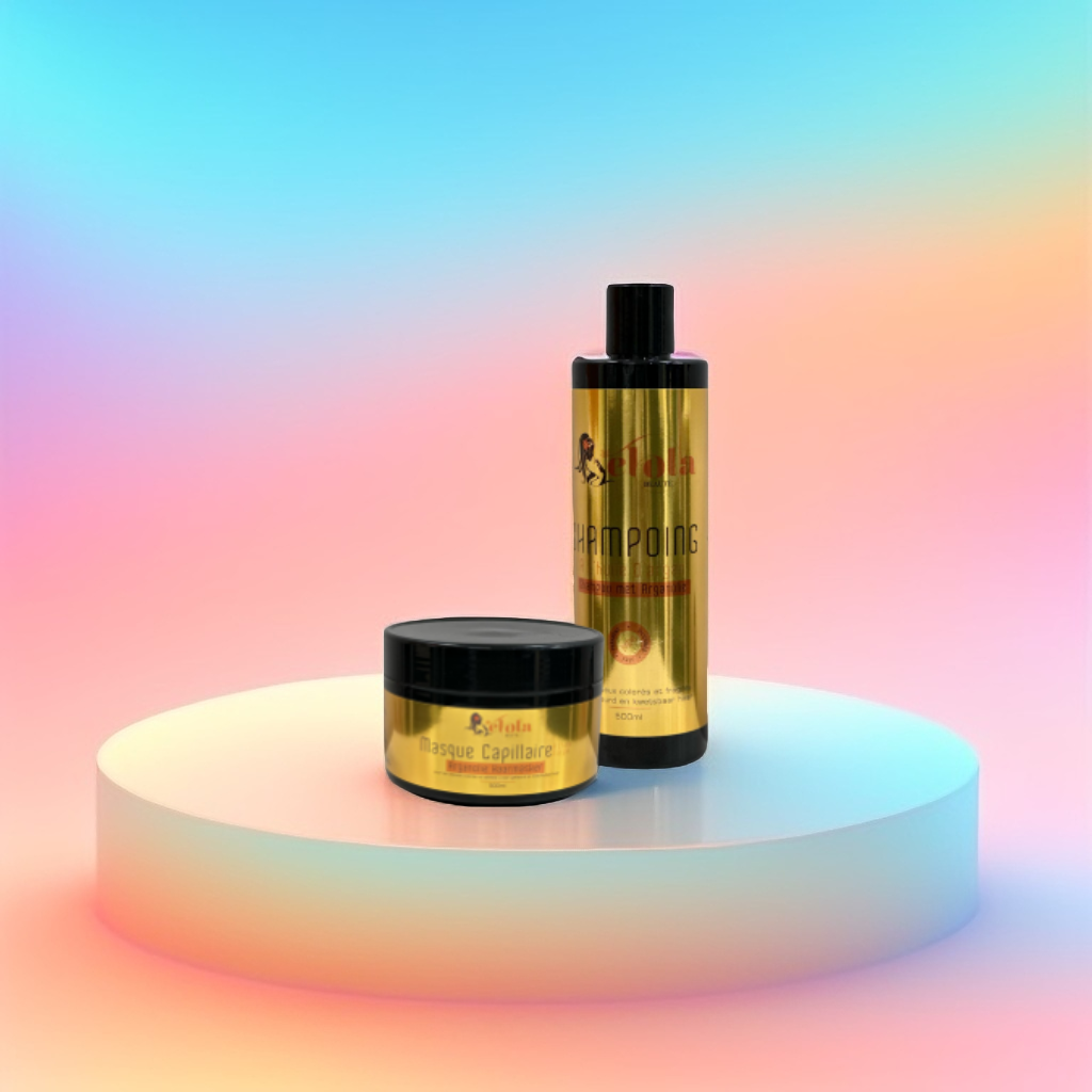 Pack de 2 Soins à l’huile d’Argan et Kératine