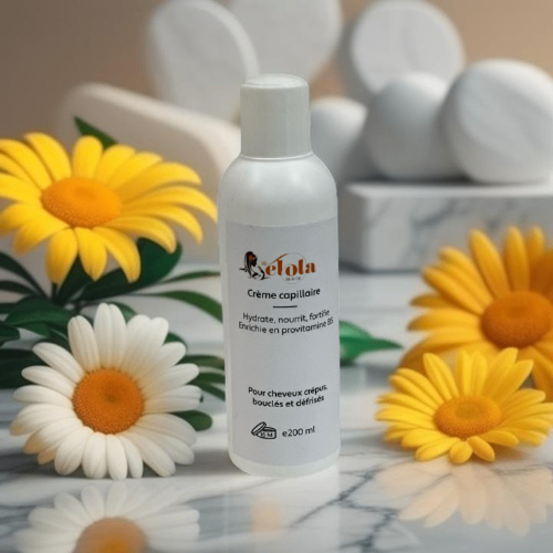 Crème pour cheveux blancs