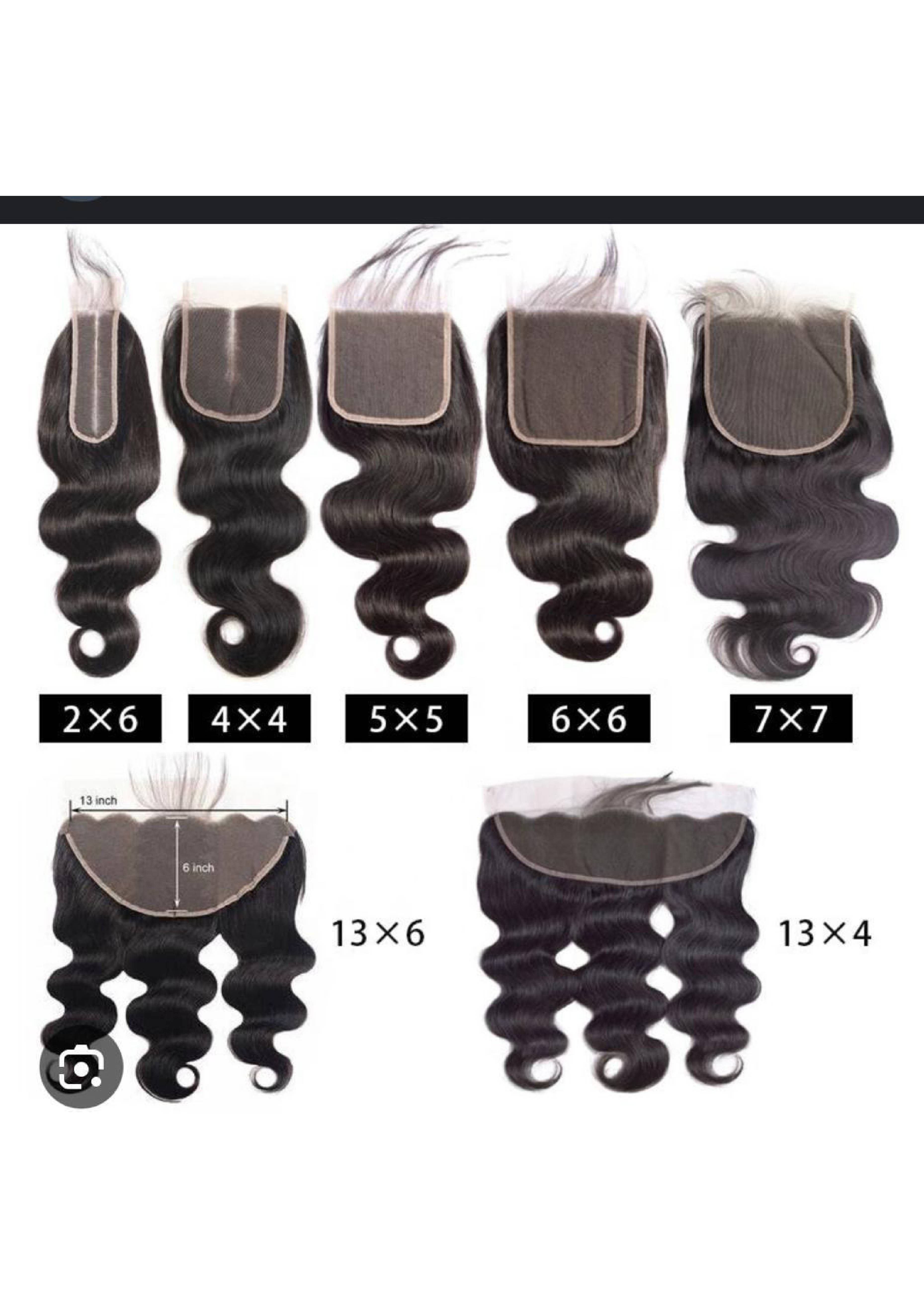 Lace Closure & Frontal