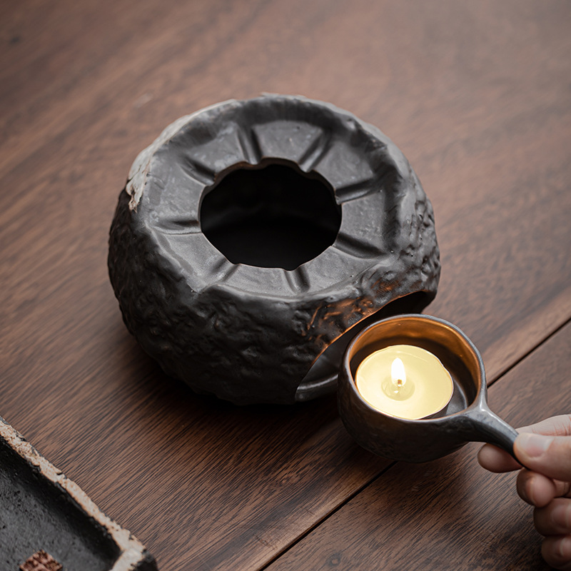 Artisanal Black Teapot Set