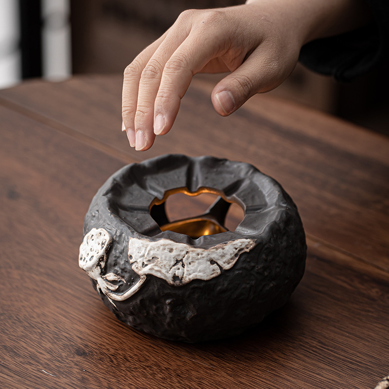 Artisanal Black Teapot Set