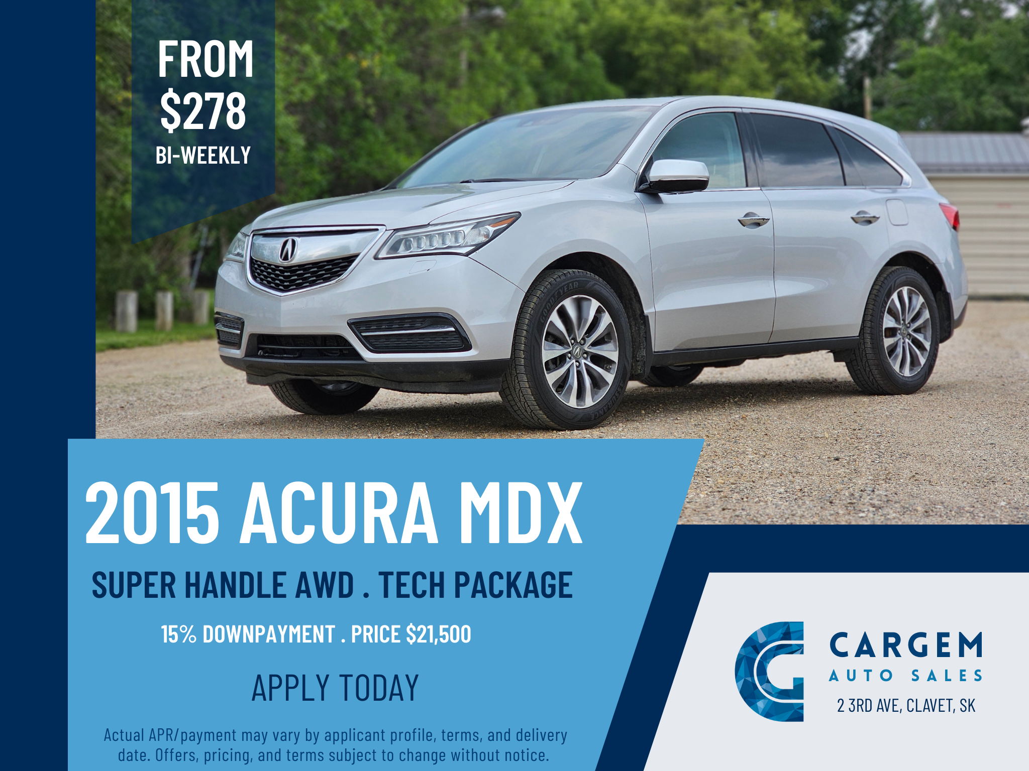 2015 Acura MDX