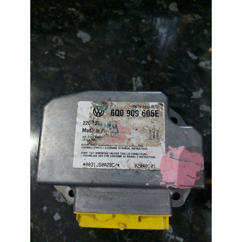 VW BEETLE CONVERTIBLE AIRBAG ECU REPAIR