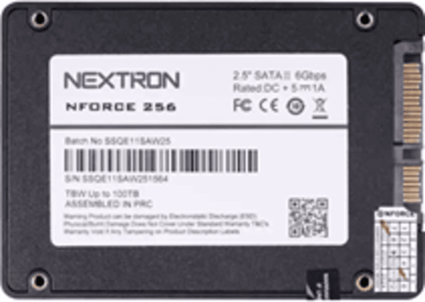 Nextron NFORCE 256 GB Laptop Internal Solid State Drive (SSD) (NFORCE 256)  (Interface: SATA, Form Factor: 2.5 Inch)