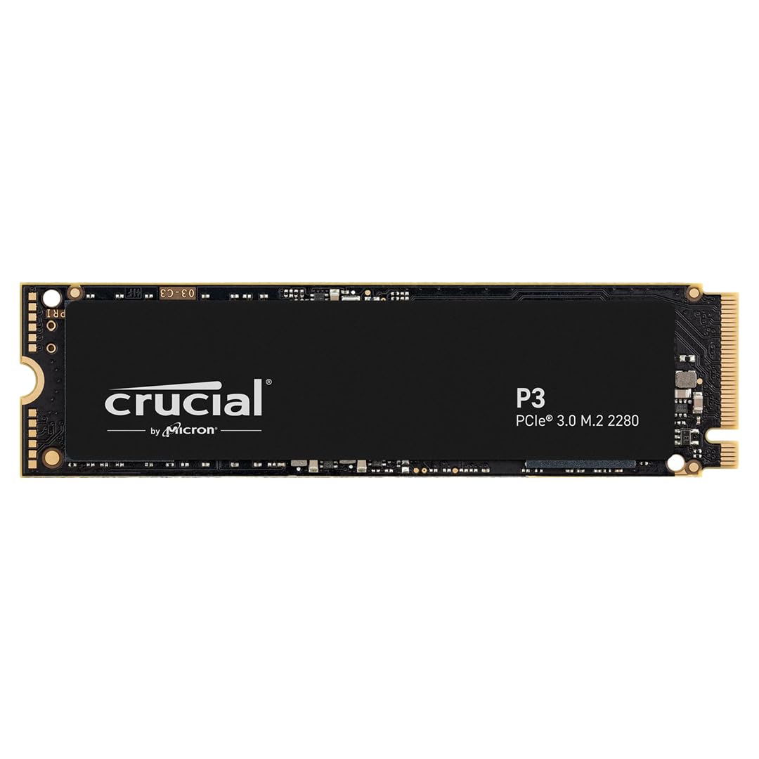Crucial P3 Plus  256 GB PCIe 4.0 3D NAND NVMe M.2 SSD