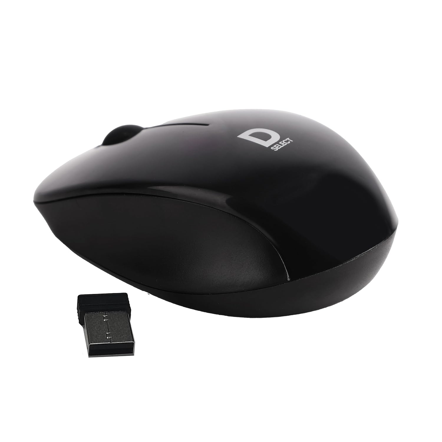 D SELECT Dell Exclusive Wireless Mouse DS320-Black with USB Type A Connector, 1200DPi, 1 Year Warranty.