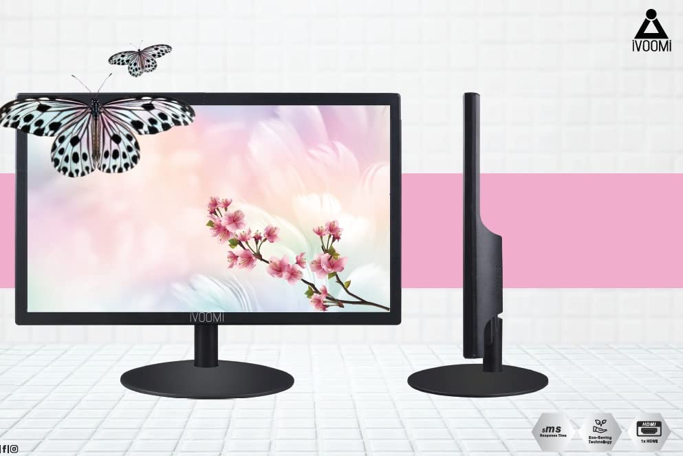 iVOOMi Monitor 24 Inch IV-L1901HDF LED 1920 x 1080 Pixel, Black