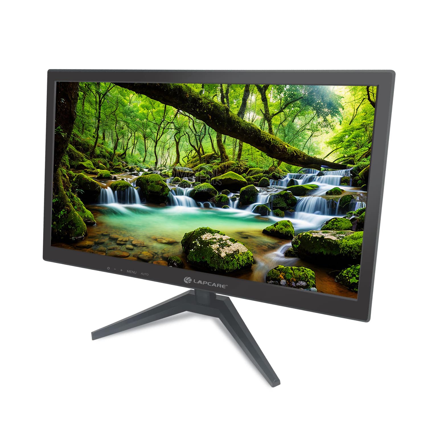 LAPCARE LM195WDH 19 Inch(48.26CM) LED Display 16:10 1440x900 Pixel Ratio,Tilt Stand,Vesa Mount,HDMI + VGA Port (Black)