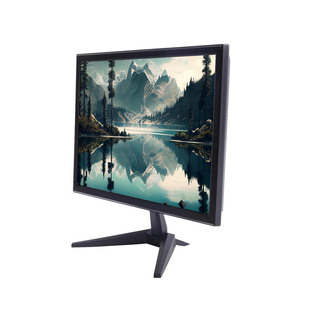 LAPCARE LM195WDH 19 Inch(48.26CM) LED Display 16:10 1440x900 Pixel Ratio,Tilt Stand,Vesa Mount,HDMI + VGA Port (Black)