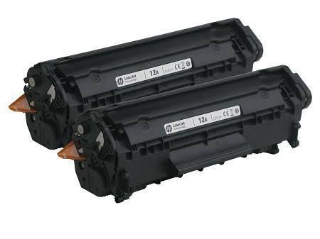 HP 12A Toner Cartridges (2000 pages Approx)