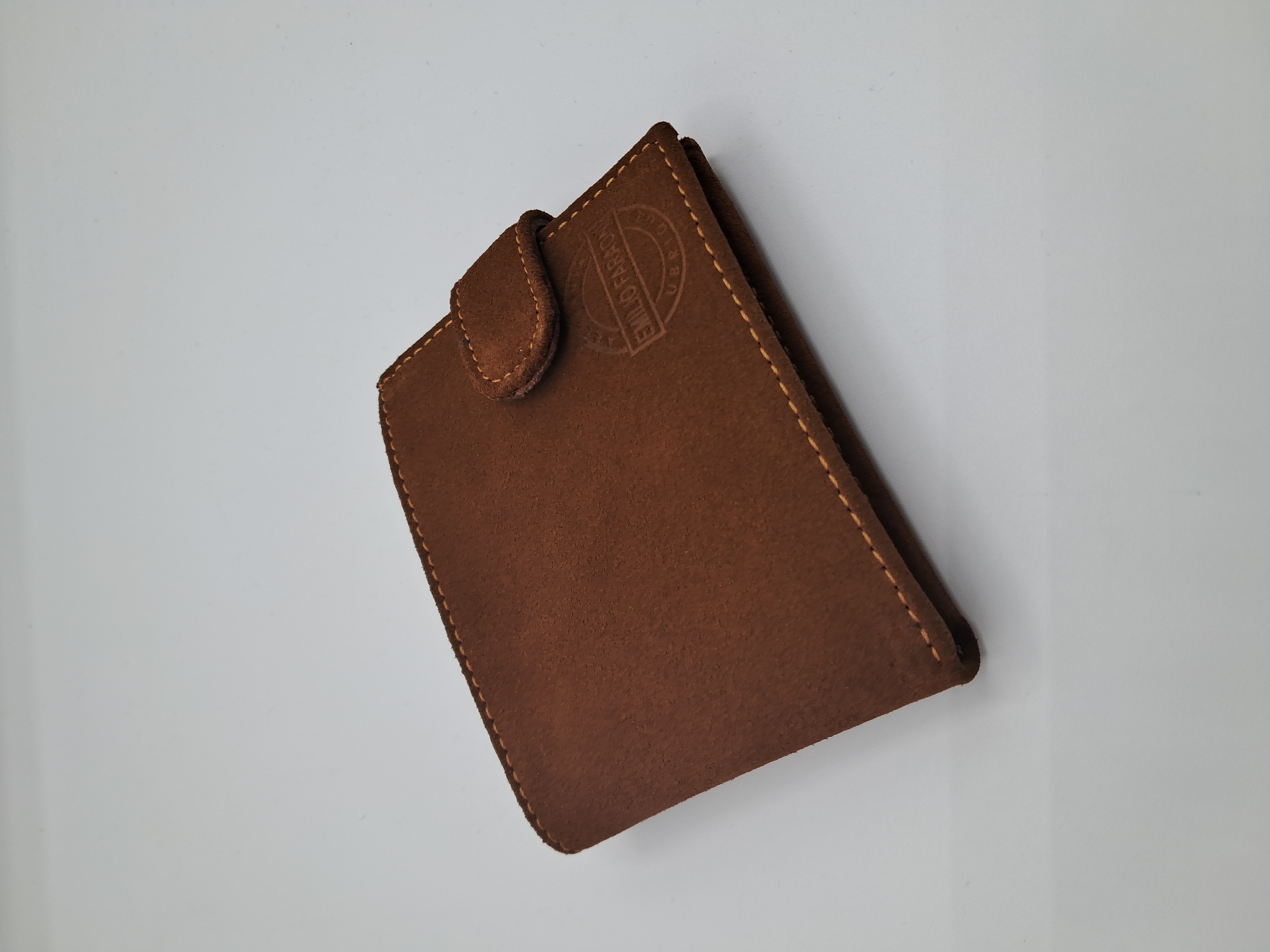 CARTERA HOMBRE (EMILIO FARAONI) PIEL VACUNO (MARRON) ref.15092
