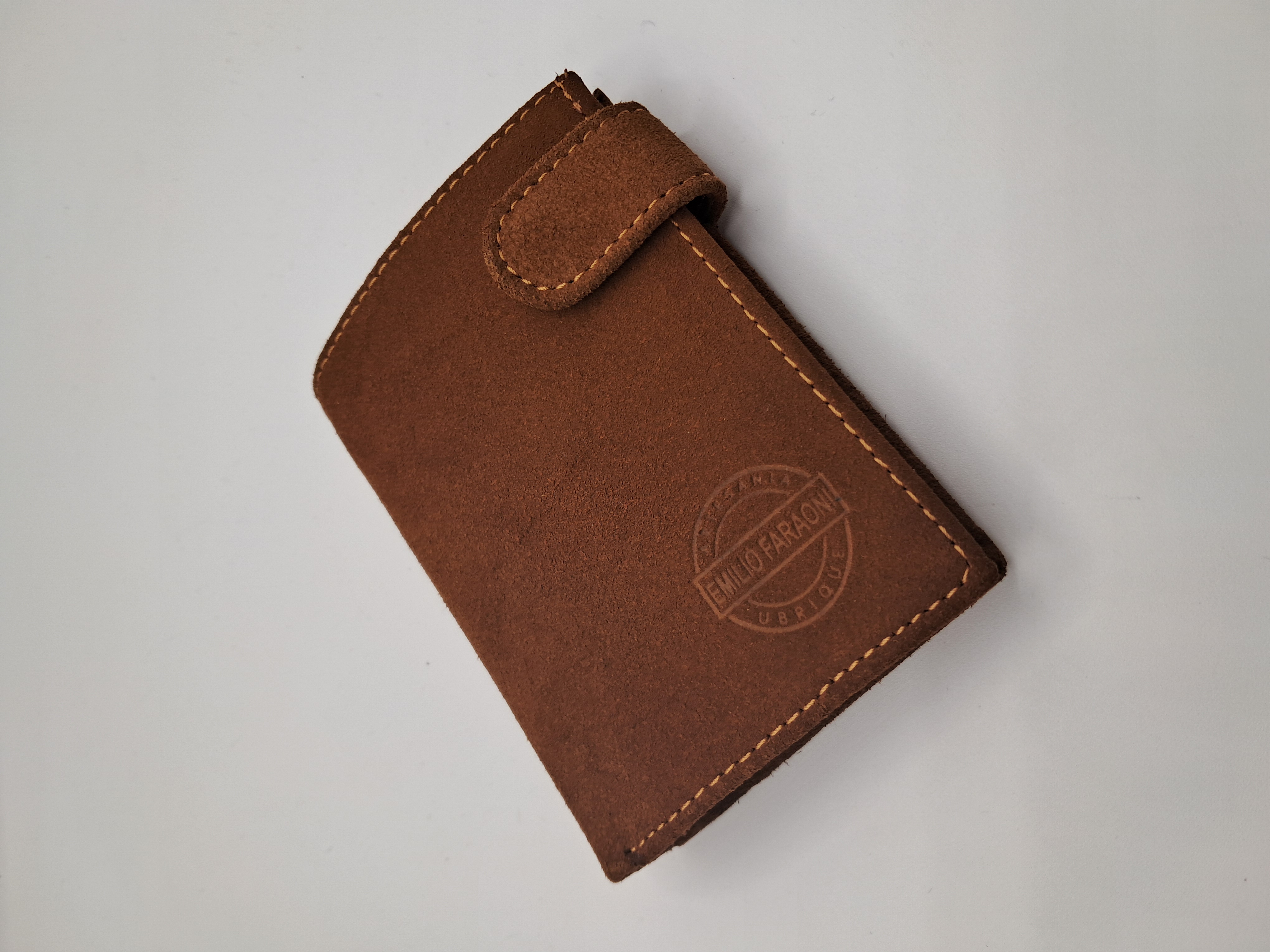 CARTERA HOMBRE (EMILIO FARAONI) PIEL VACUNO (MARRON) ref.15093