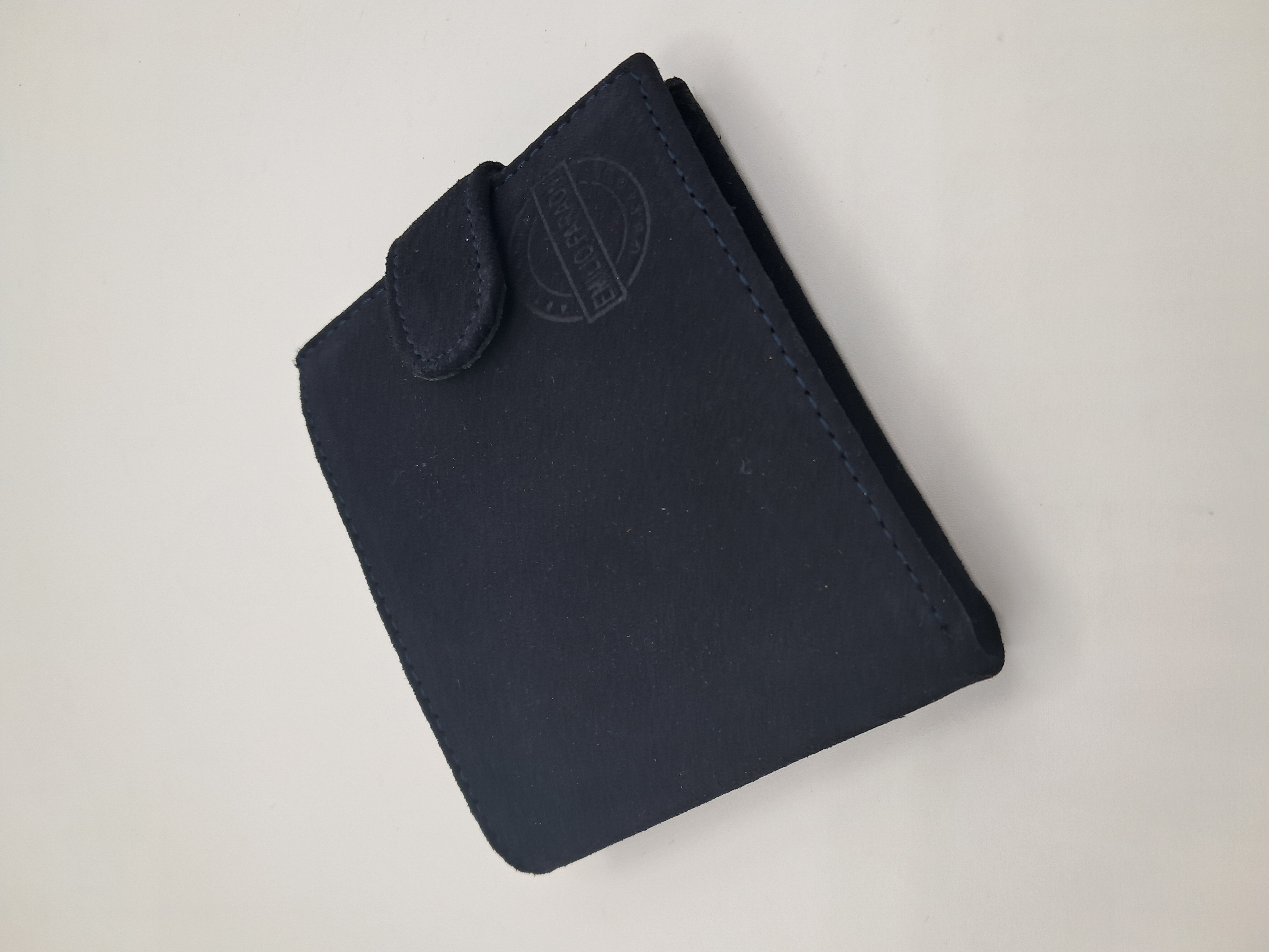 CARTERA HOMBRE (EMILIO FARAONI) PIEL VACUNO (AZUL) ref.15100