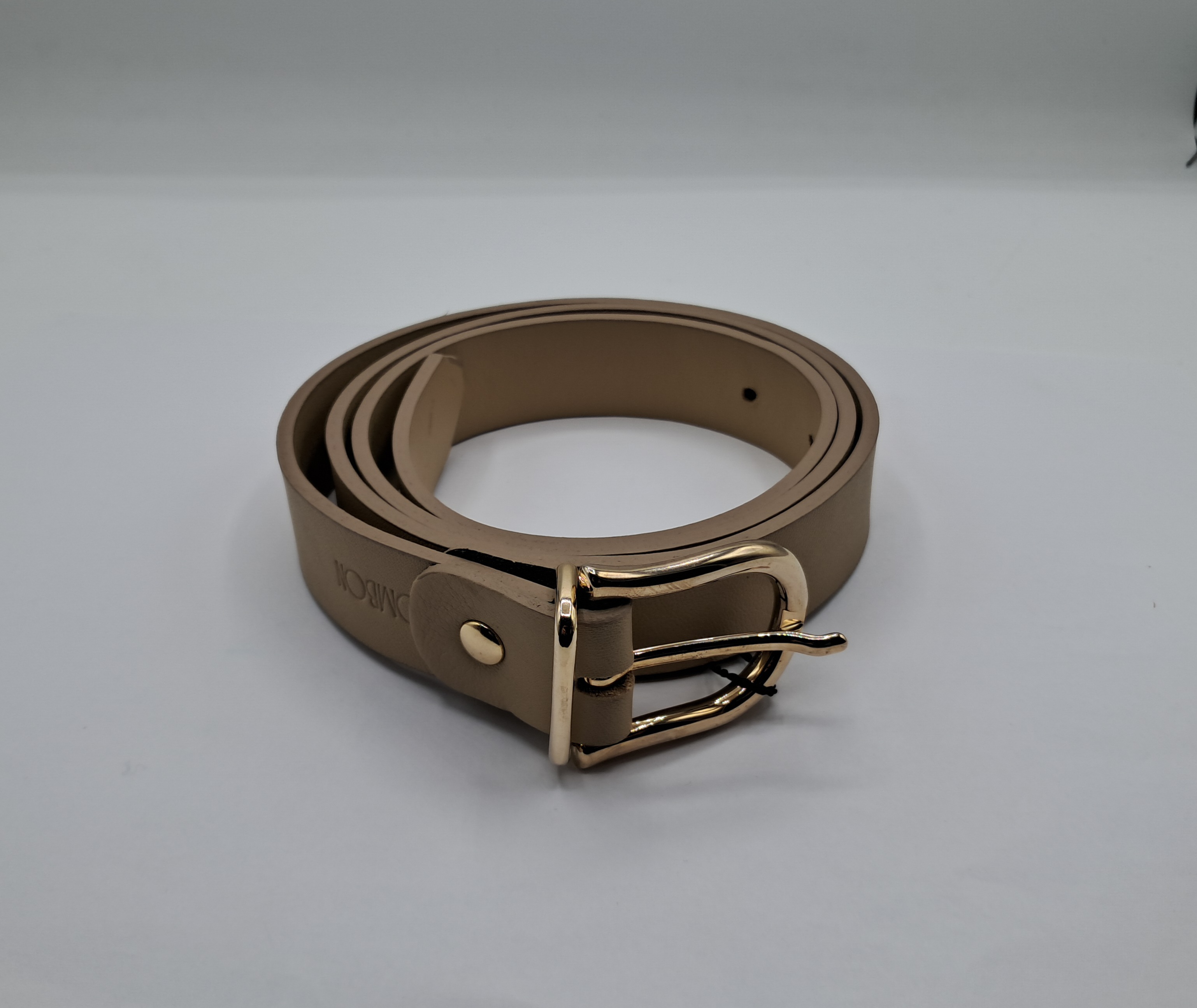 CINTURON MUJER (EMILIO FARAONI) PIEL BEIGE ref.15120