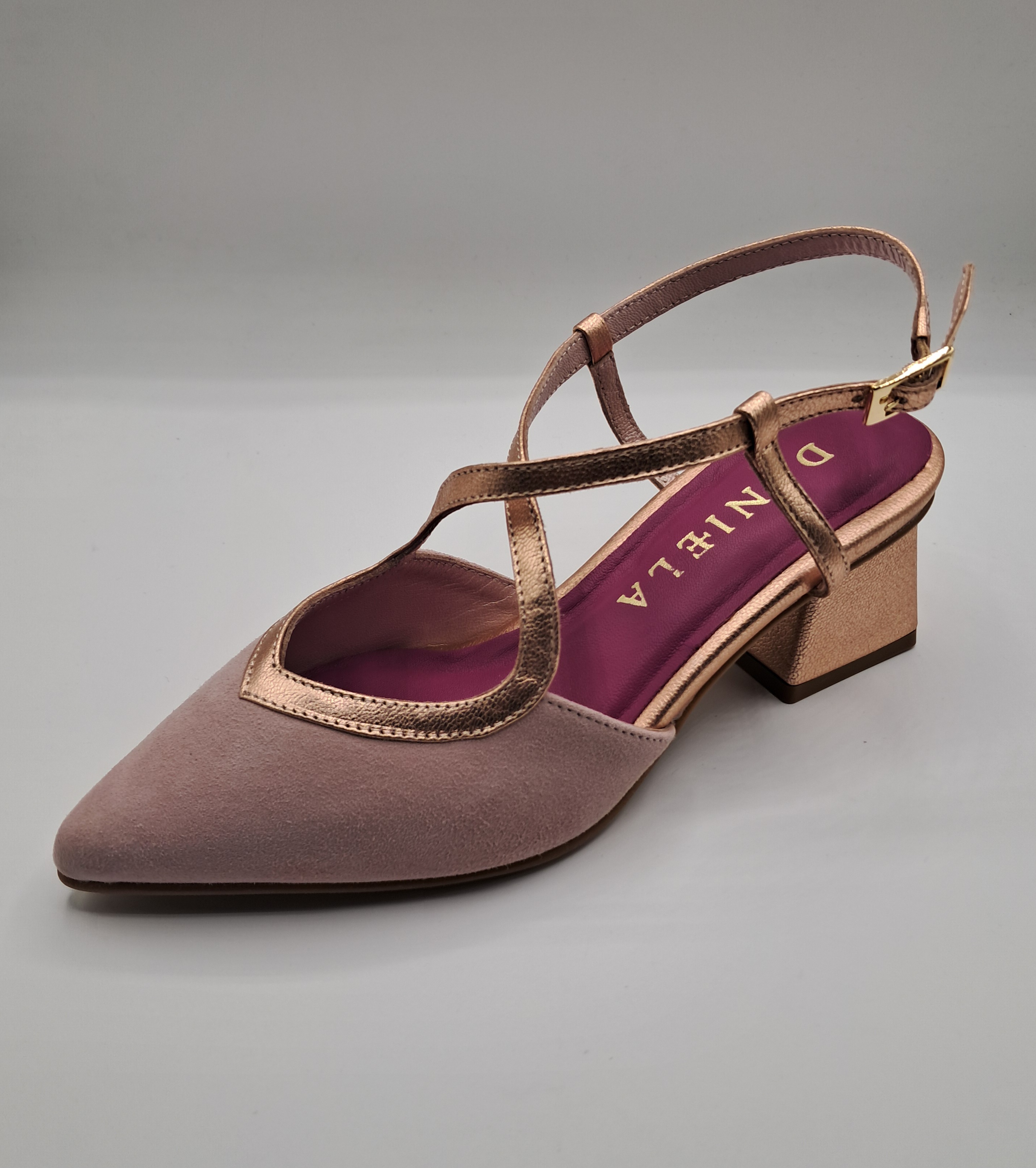 ZAPATO (DANIELA) ANTE CANDY LOTUS NUDE ref.15162
