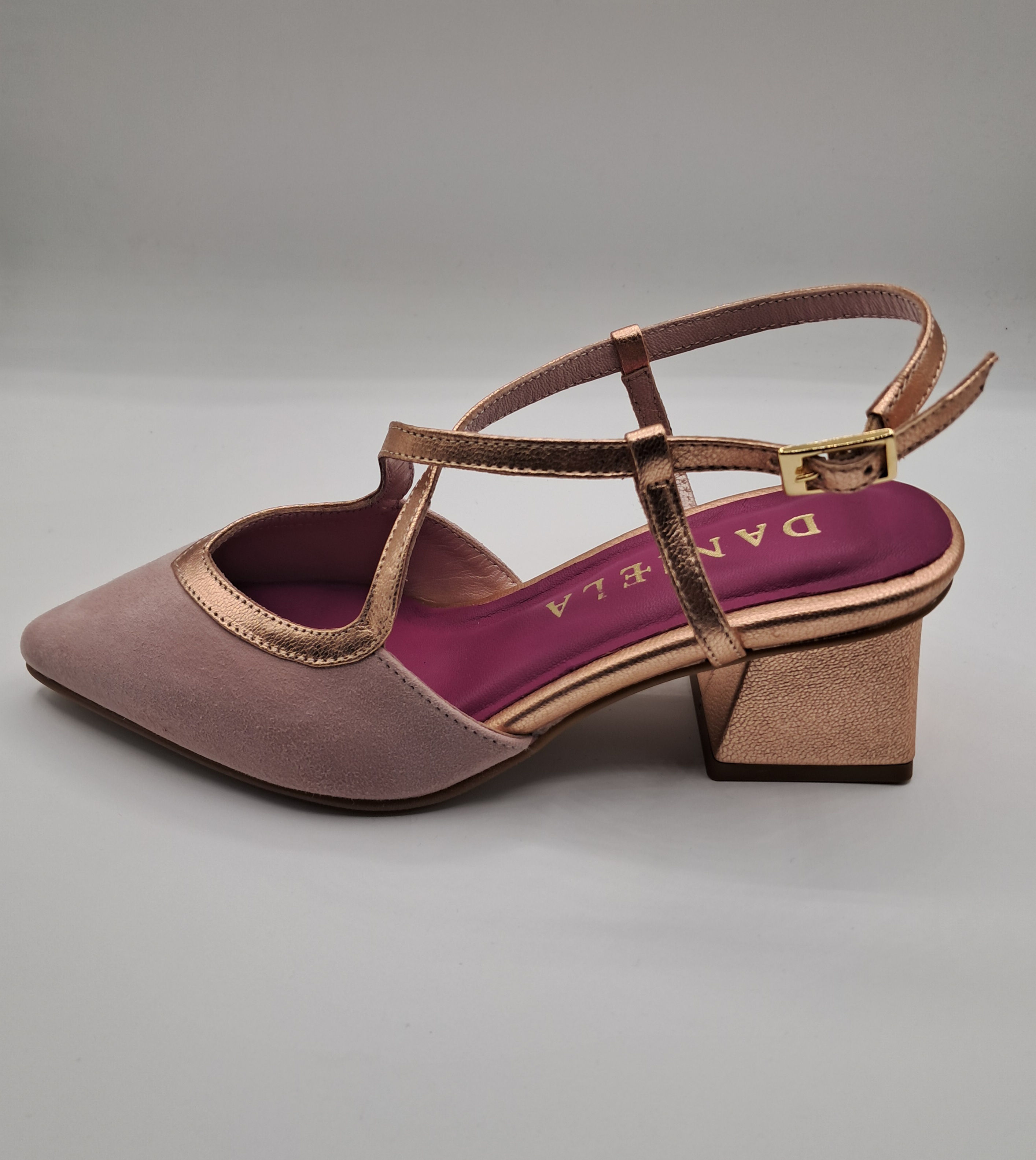 ZAPATO (DANIELA) ANTE CANDY LOTUS NUDE ref.15162