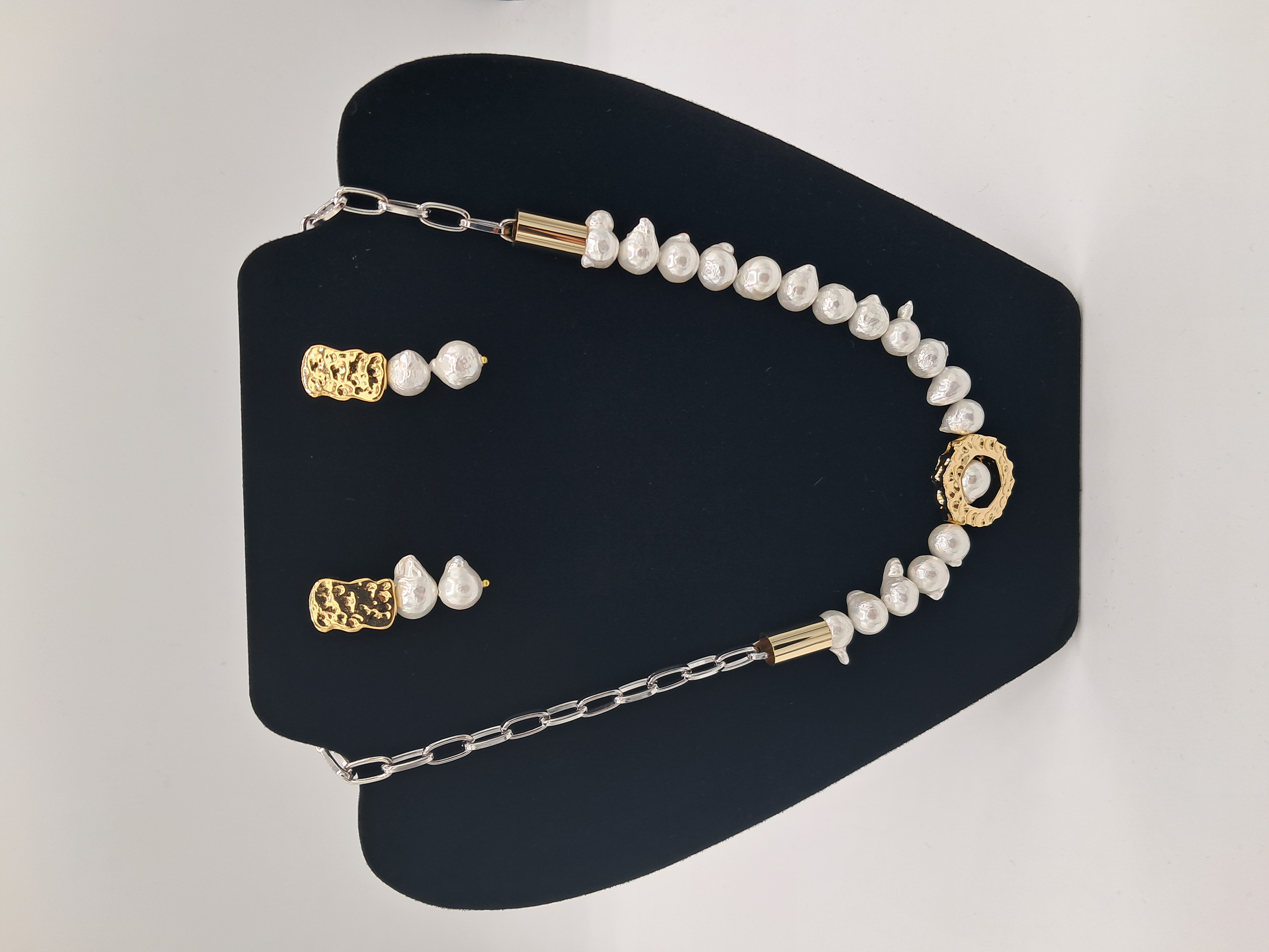 CONJUNTO (ZAMARINDO) COLLAR-PENDIENTES ref.15167
