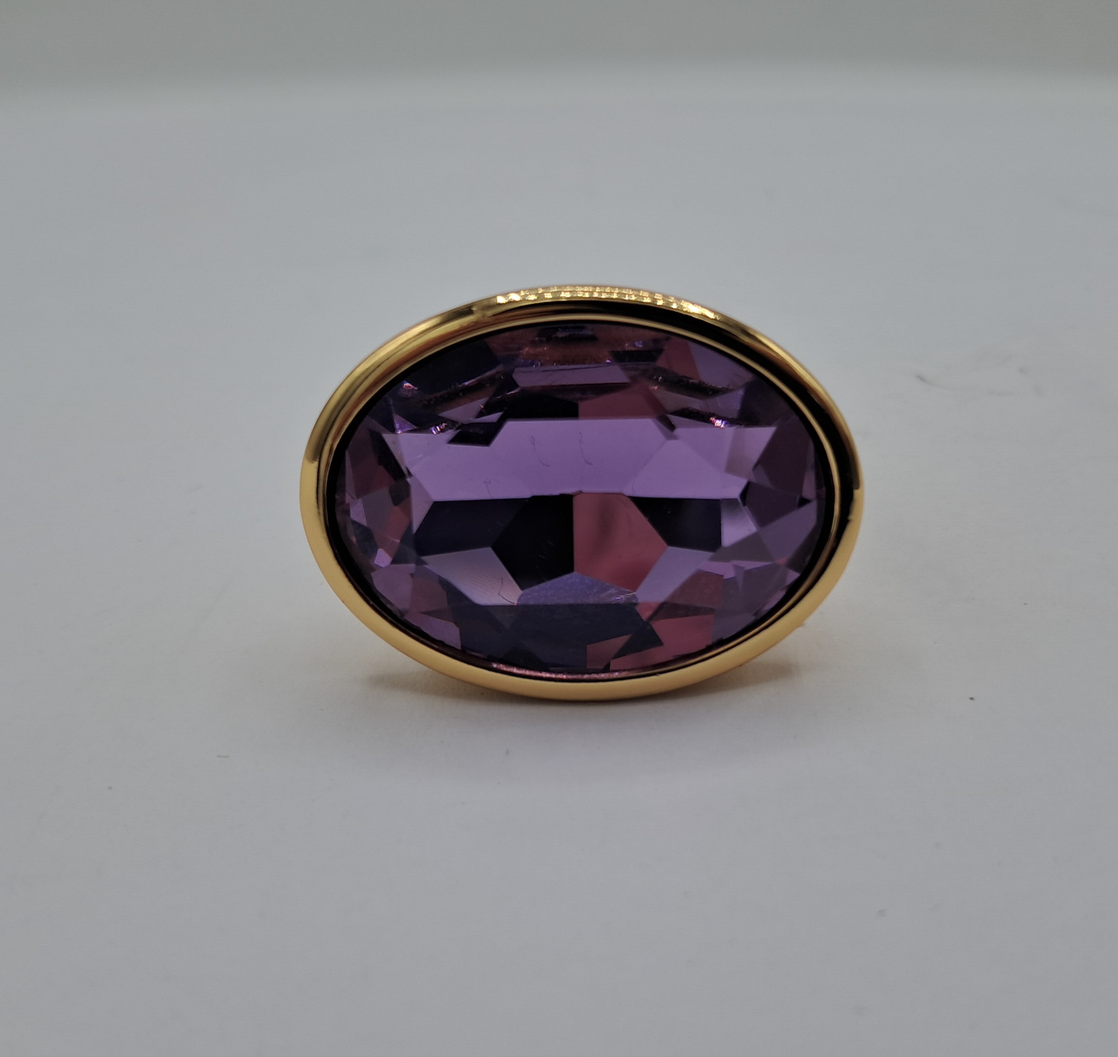 ANILLO (ZAMARINDO) DORADO (LAVANDA) ref.15172
