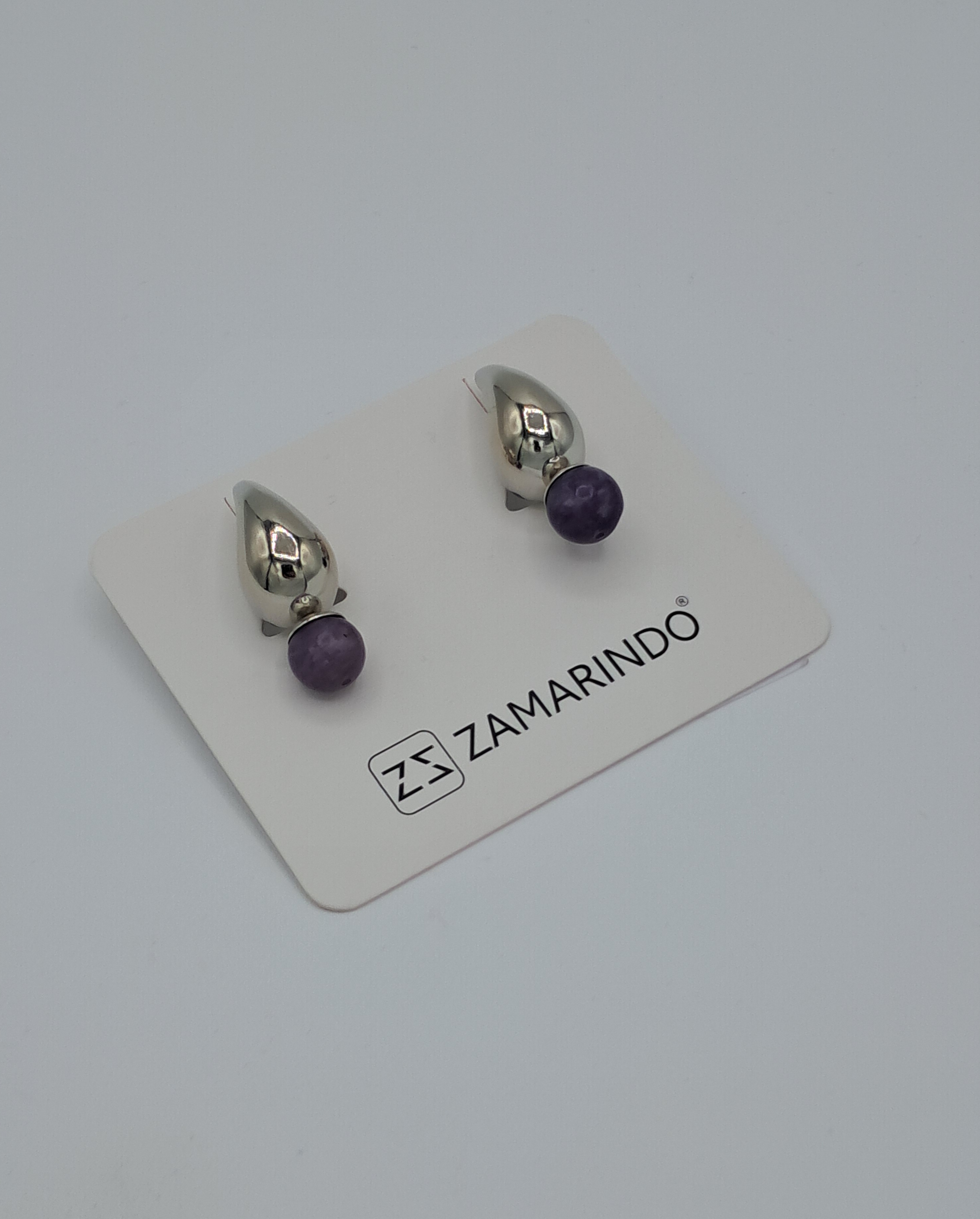 PENDIENTES (ZAMARINDO) LAVANDA (EARRINGS) ref.15218