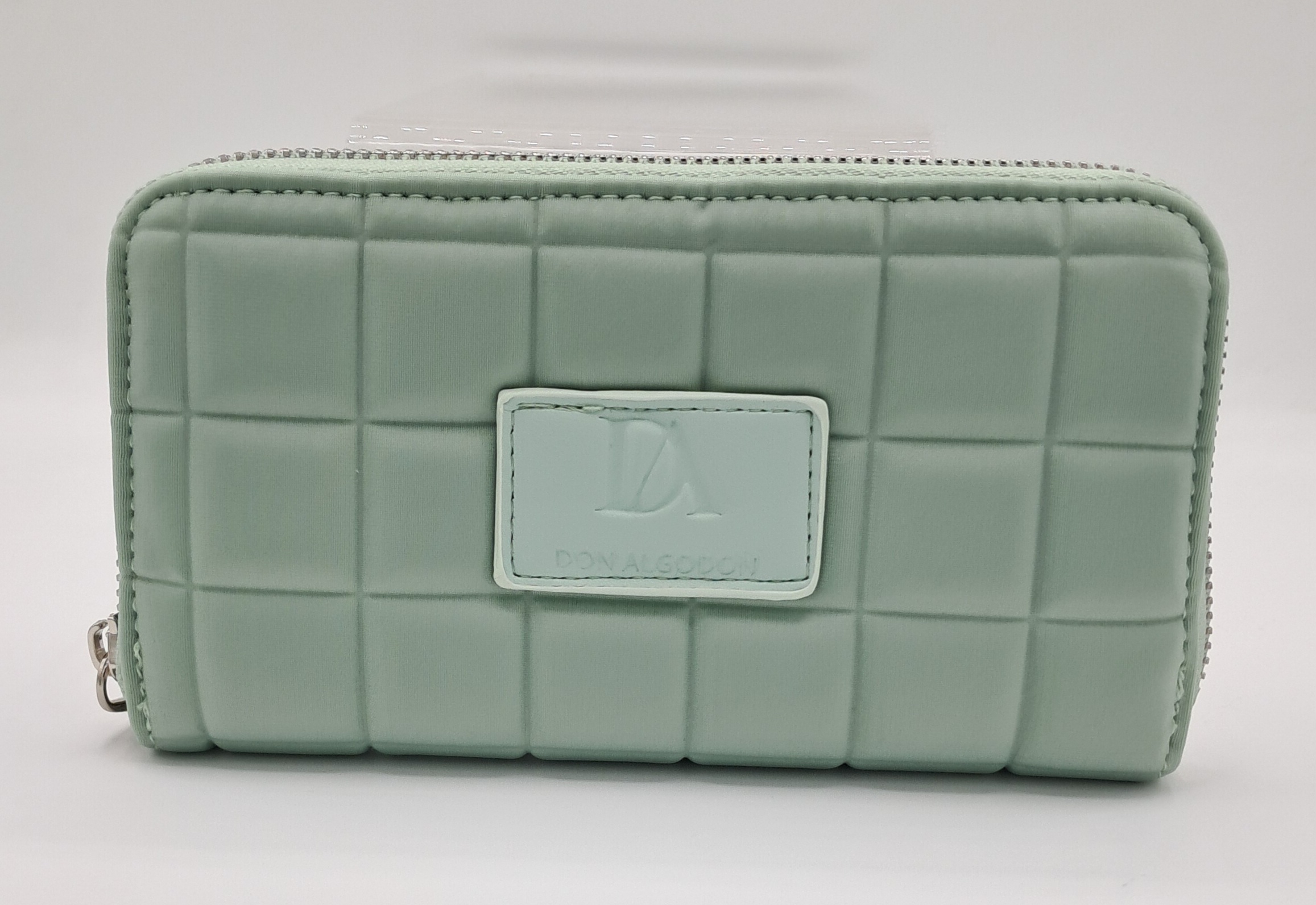 CARTERA MUJER (DON ALGODÓN) VERDE (WALLET) ref.15221