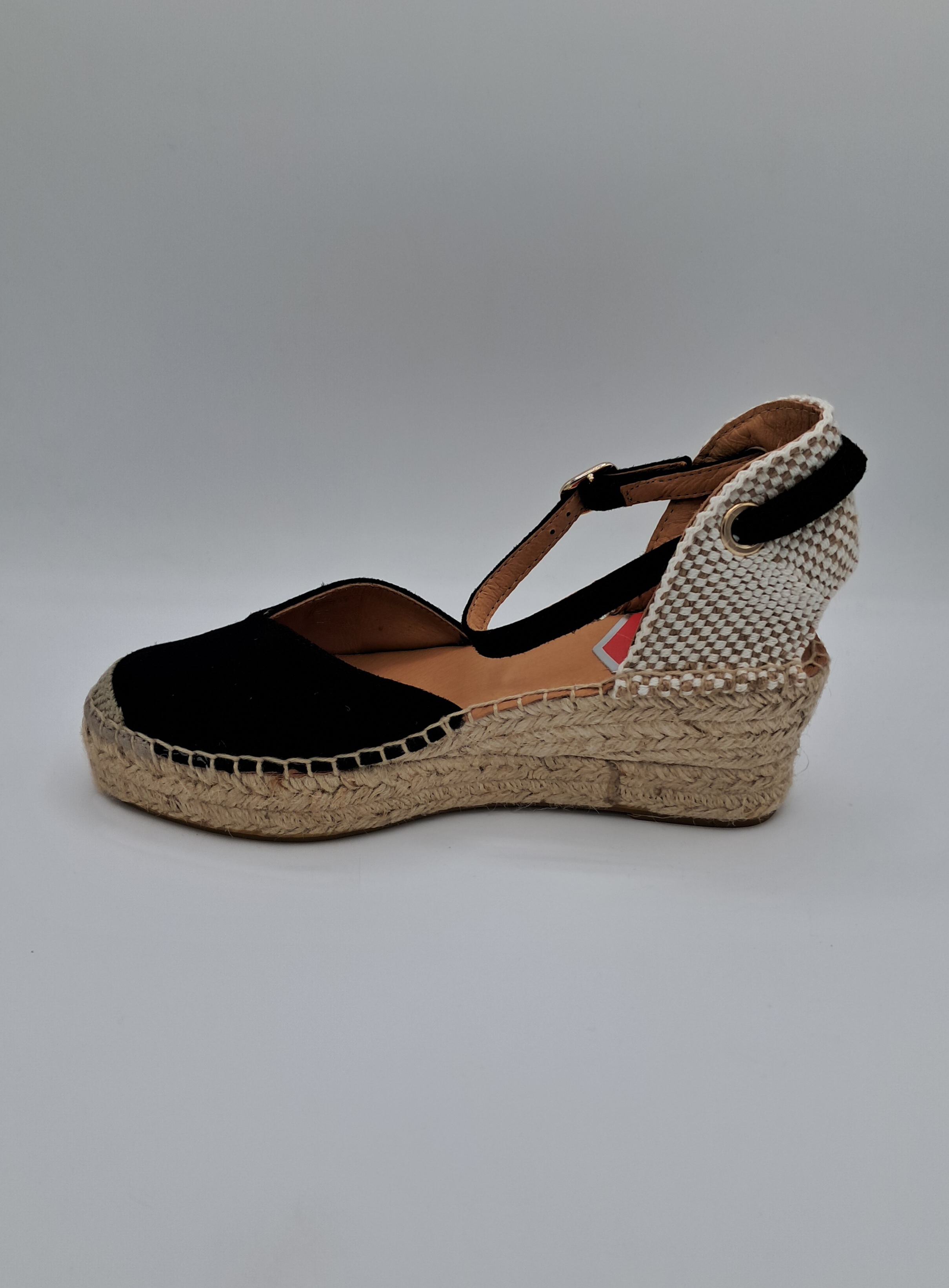 ESPARTEÑAS (MARIA VICTORIA) NEGRAS (ESPADRILLES) ref.15242