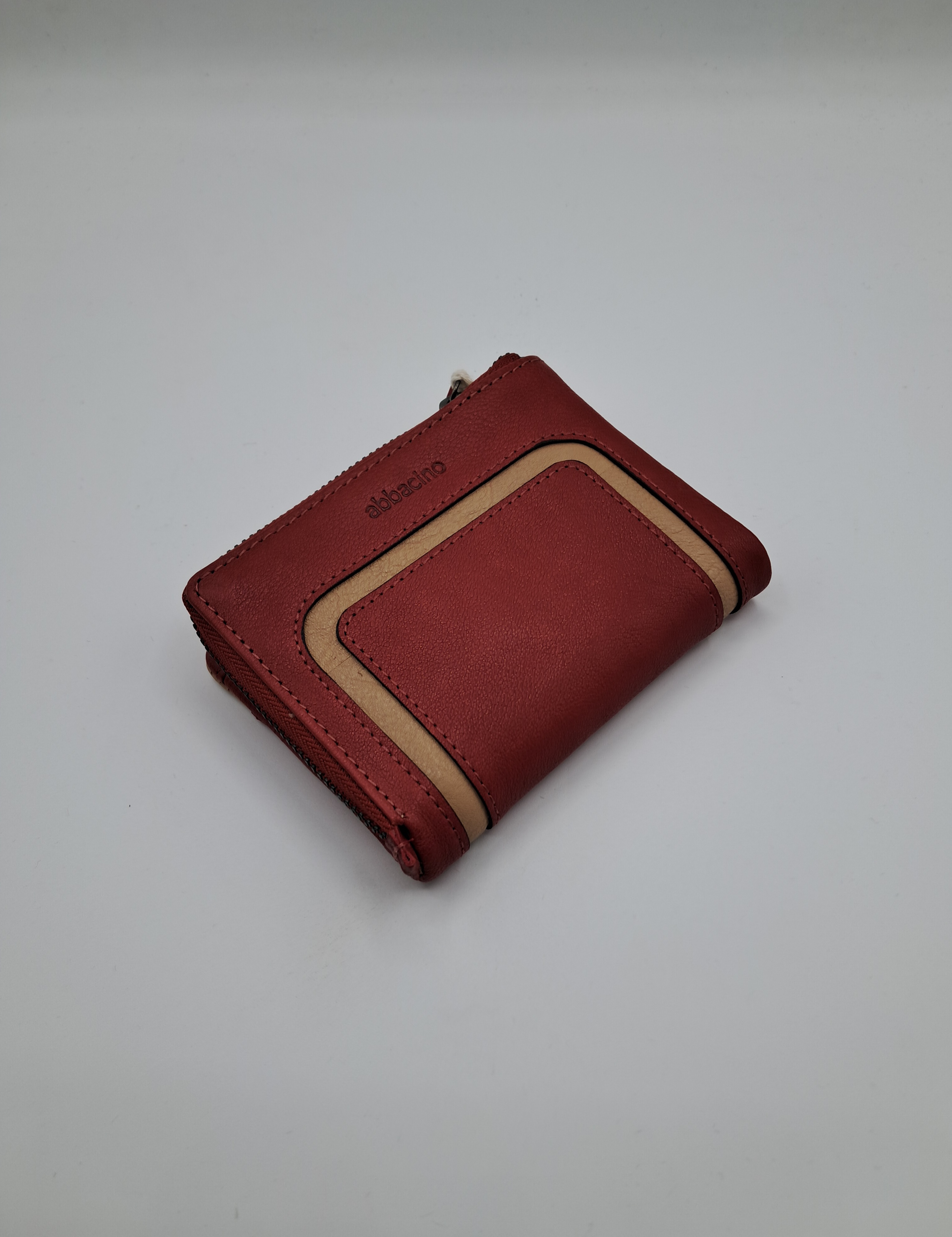 CARTERA DE MUJER (ABBACINO) ROJA (SMALL WALLET) ref.15268