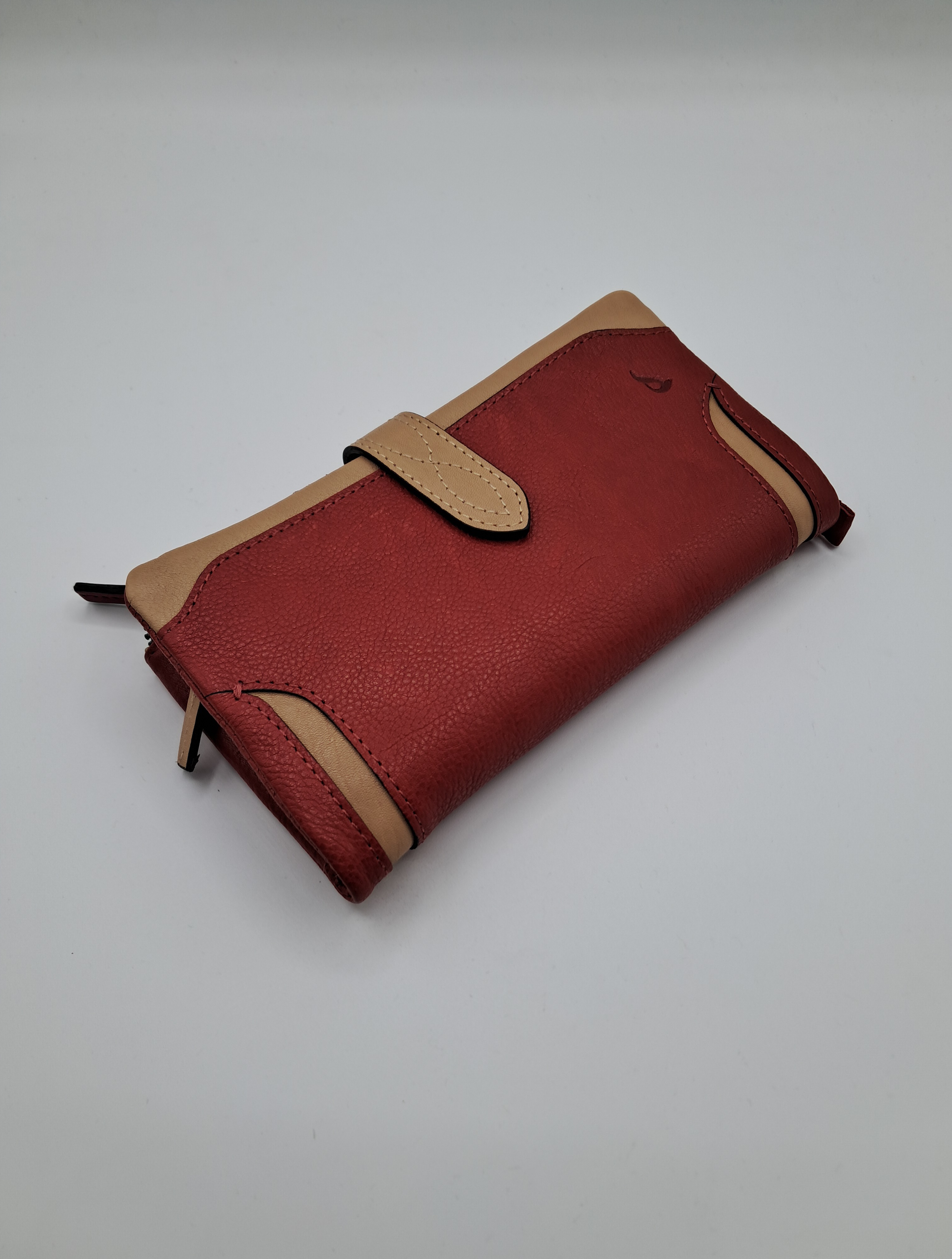 CARTERA DE MUJER (ABBACINO) ROJA (LARGE WALLET) ref.15269