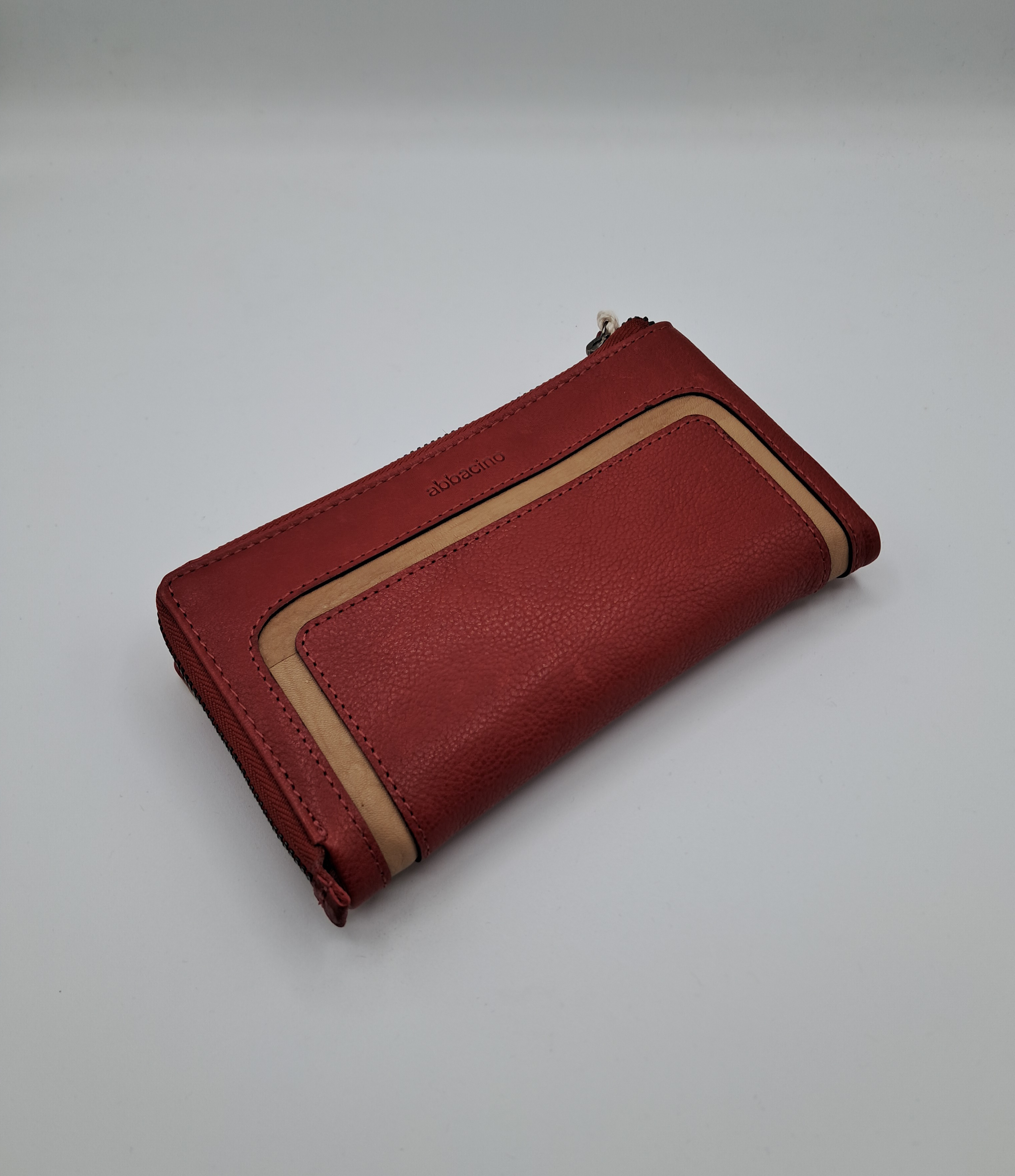 CARTERA DE MUJER (ABBACINO) ROJA (LARGE WALLET) ref.15269