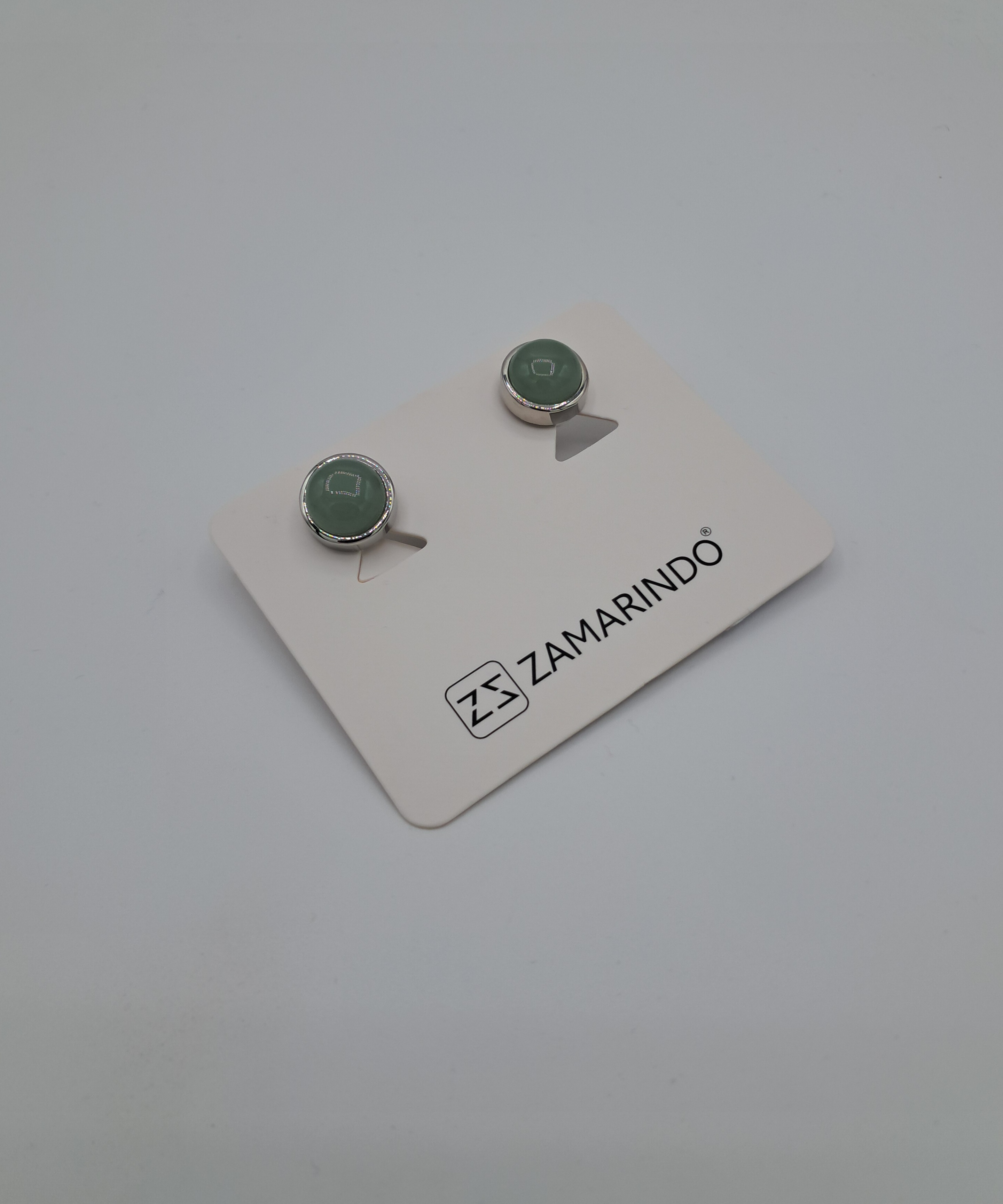 PENDIENTES (ZAMARINDO) VERDE (EARRINGS) Ref.13314