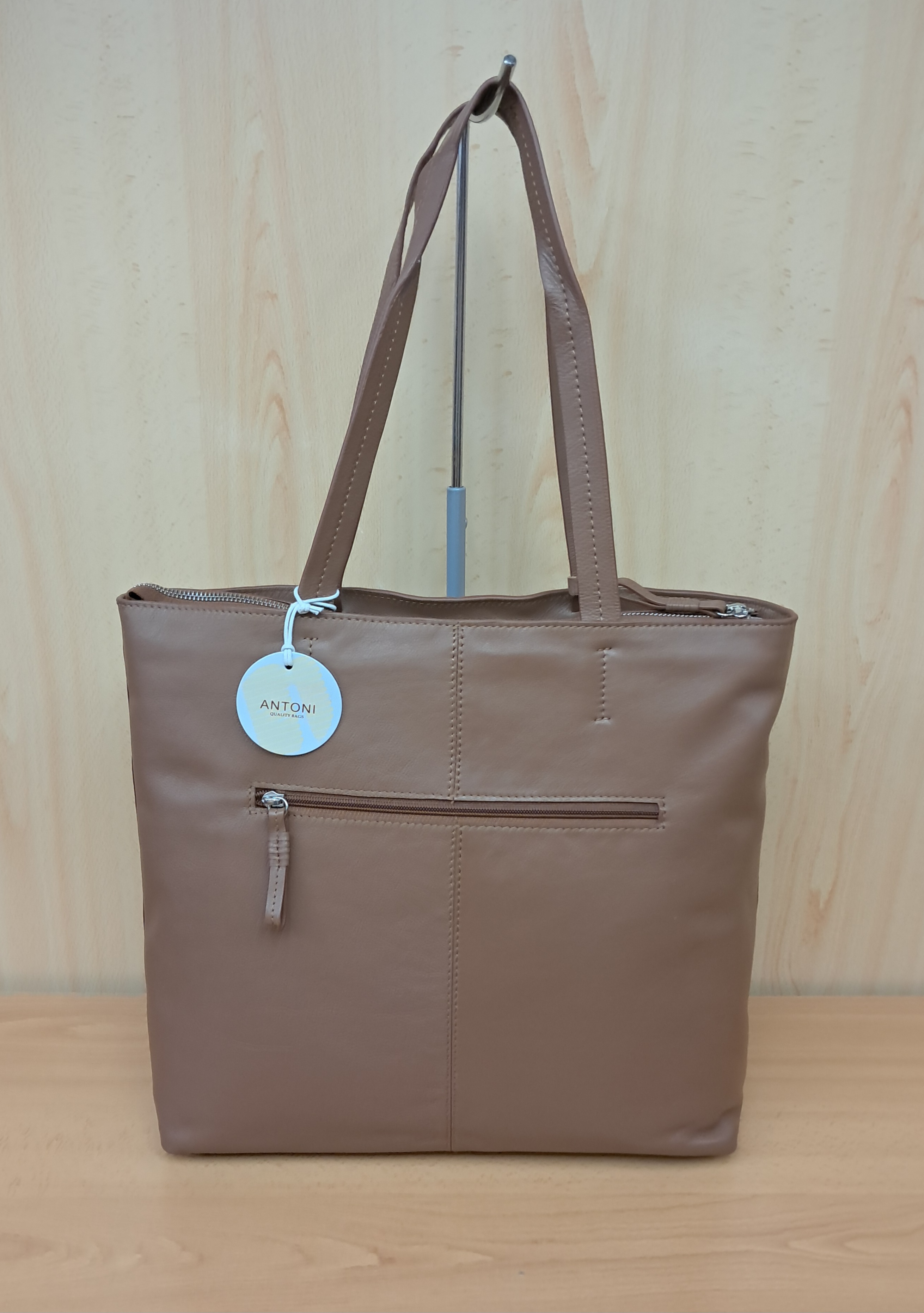 BOLSO DE HOMBRO (ANTONI) PIEL (MARRÓN) Ref.15409