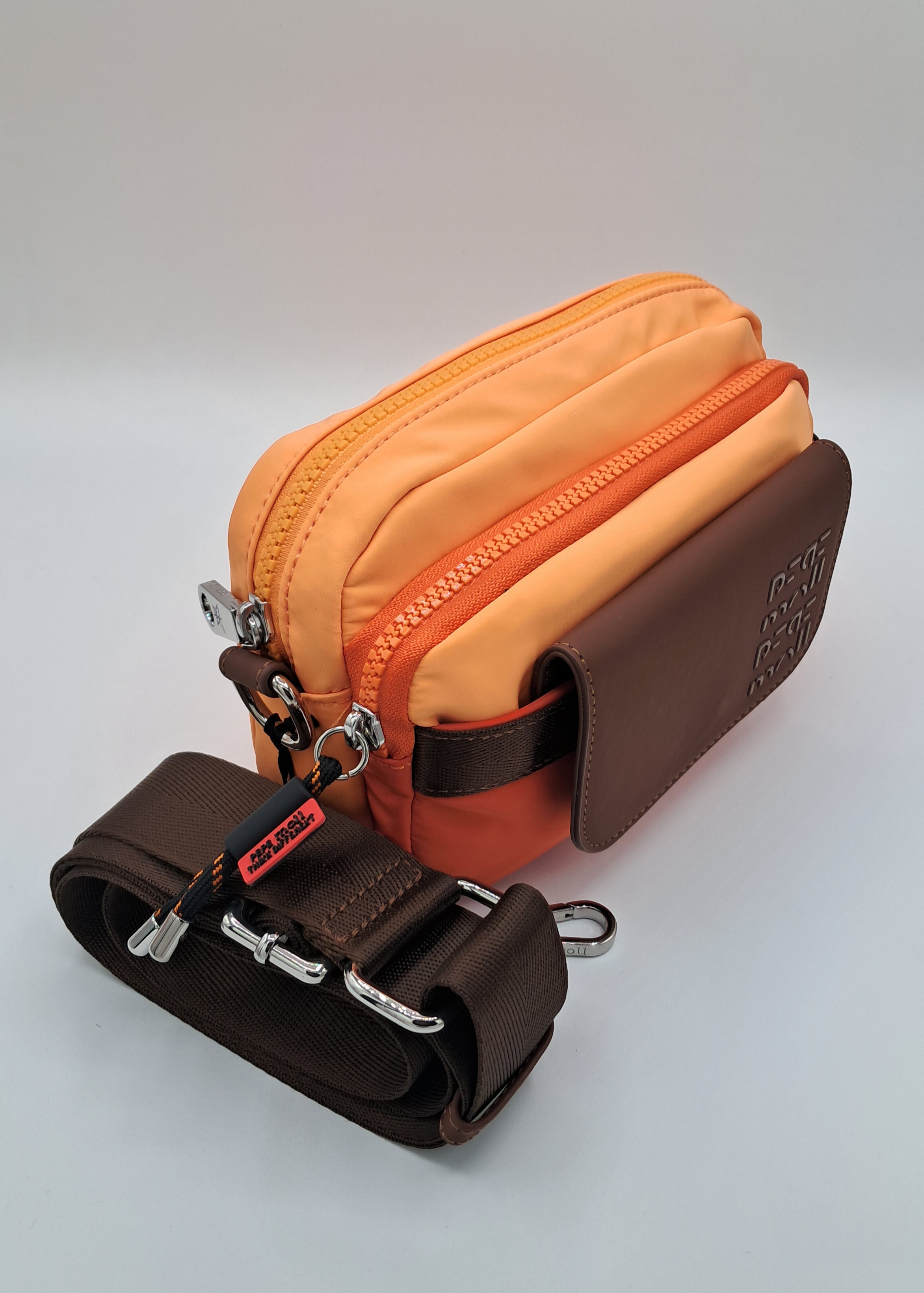 BOLSO BANDOLERA (PEPE MOLL) TECNO TRI (ORANGE) Ref. 15502