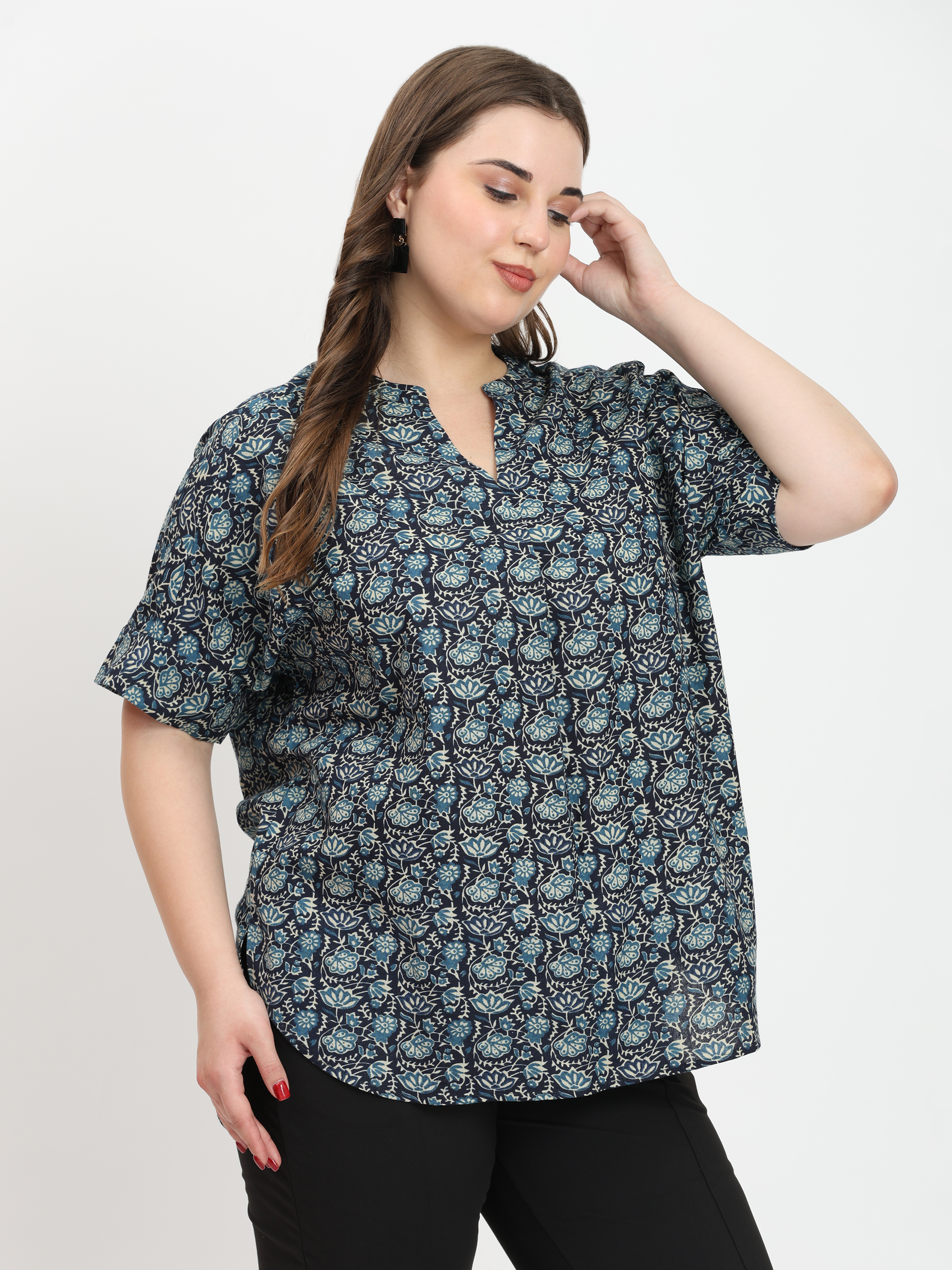 Plus Size Tops for women western wear