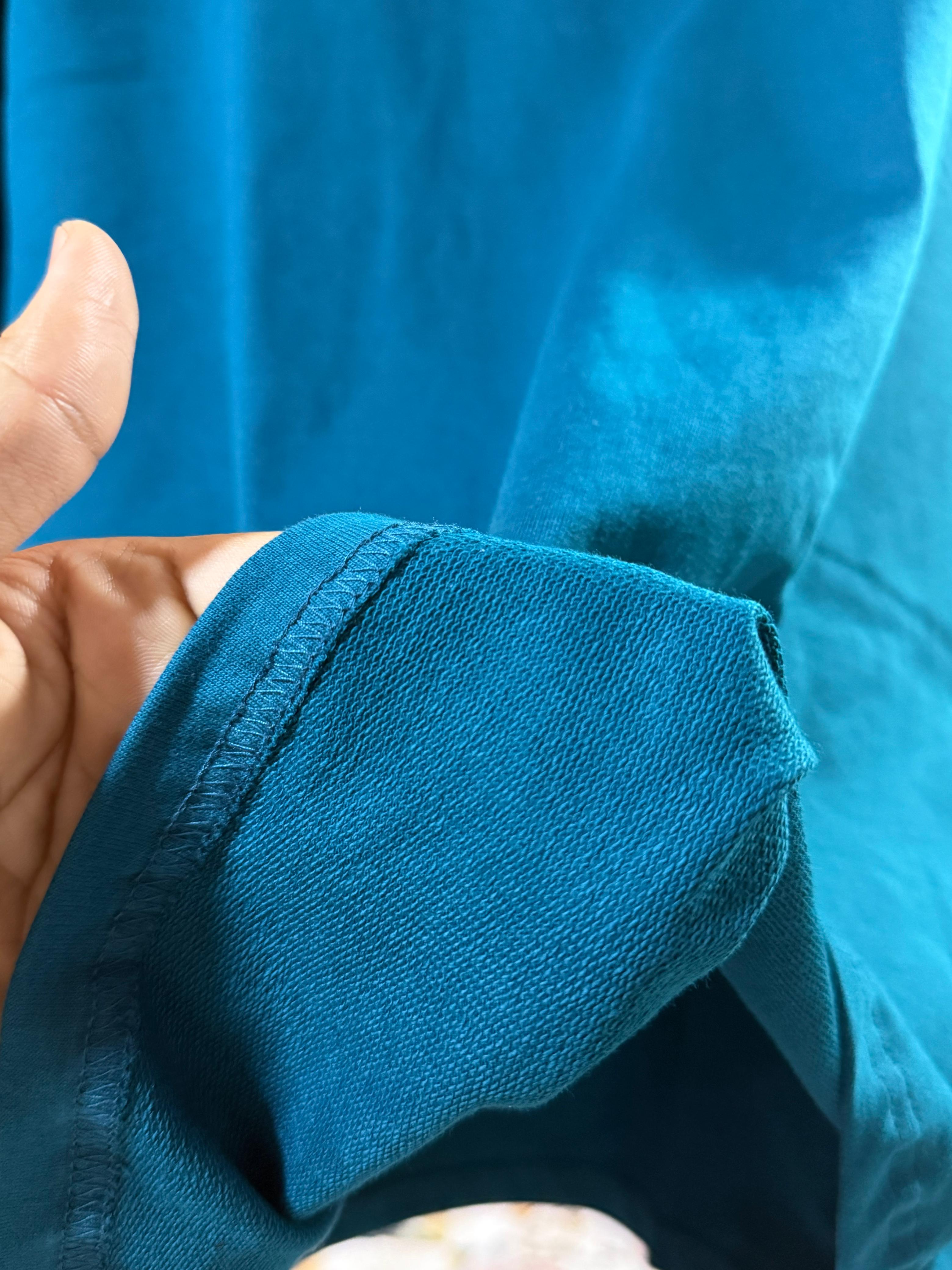 Trinity Crystal Teal Oversized T-Shirt.